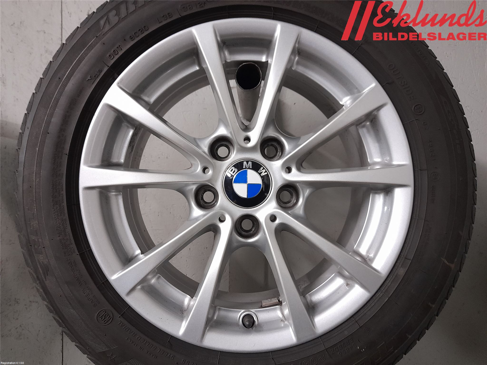 BMW 3 F30/F31/F80 12-19 Sommardäck Alumfälg 4St