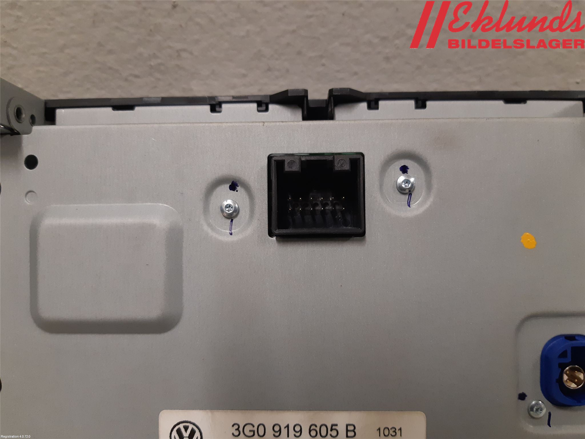 Volkswagen VW GOLF / E-GOLF VII 13-20 Cd Radio - Multimediapanel