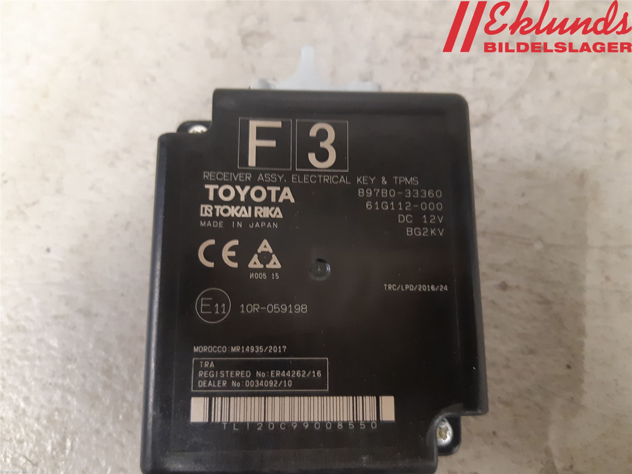 Toyota CAMRY 19-24 Styrenhet Övrigt