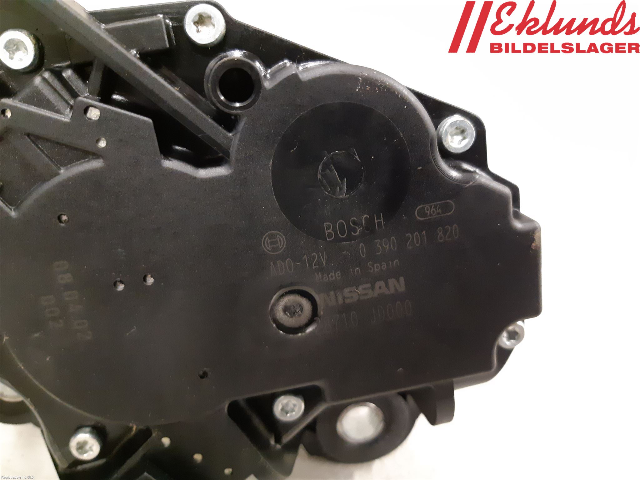 Nissan QASHQAI   07-10 Torkarmotor Baklucka