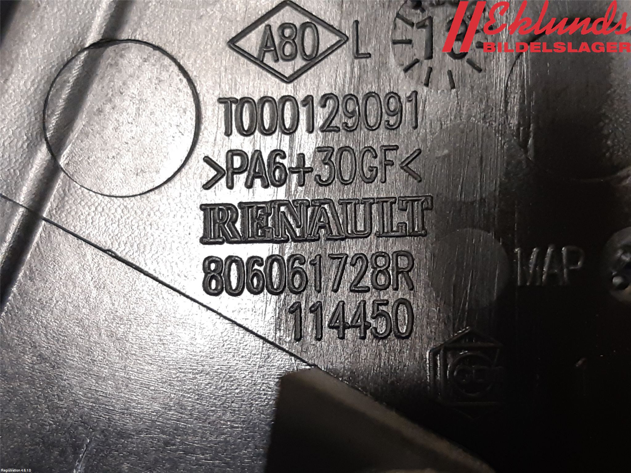 Renault CLIO IV 12-16 Dörrhandtag Yttre Vä
