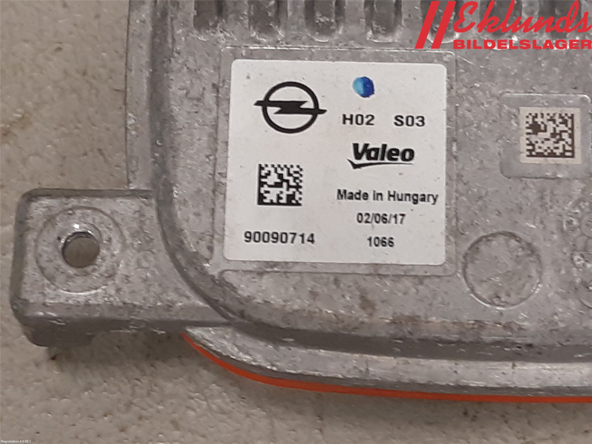 Opel CROSSLAND X 18- Styrenhet Strålkastare