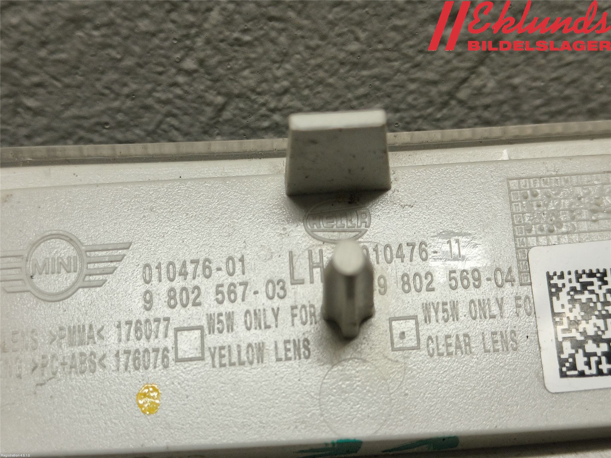 Mini COUPE R56 05-14 Blinkers Sidoblinkers Vä