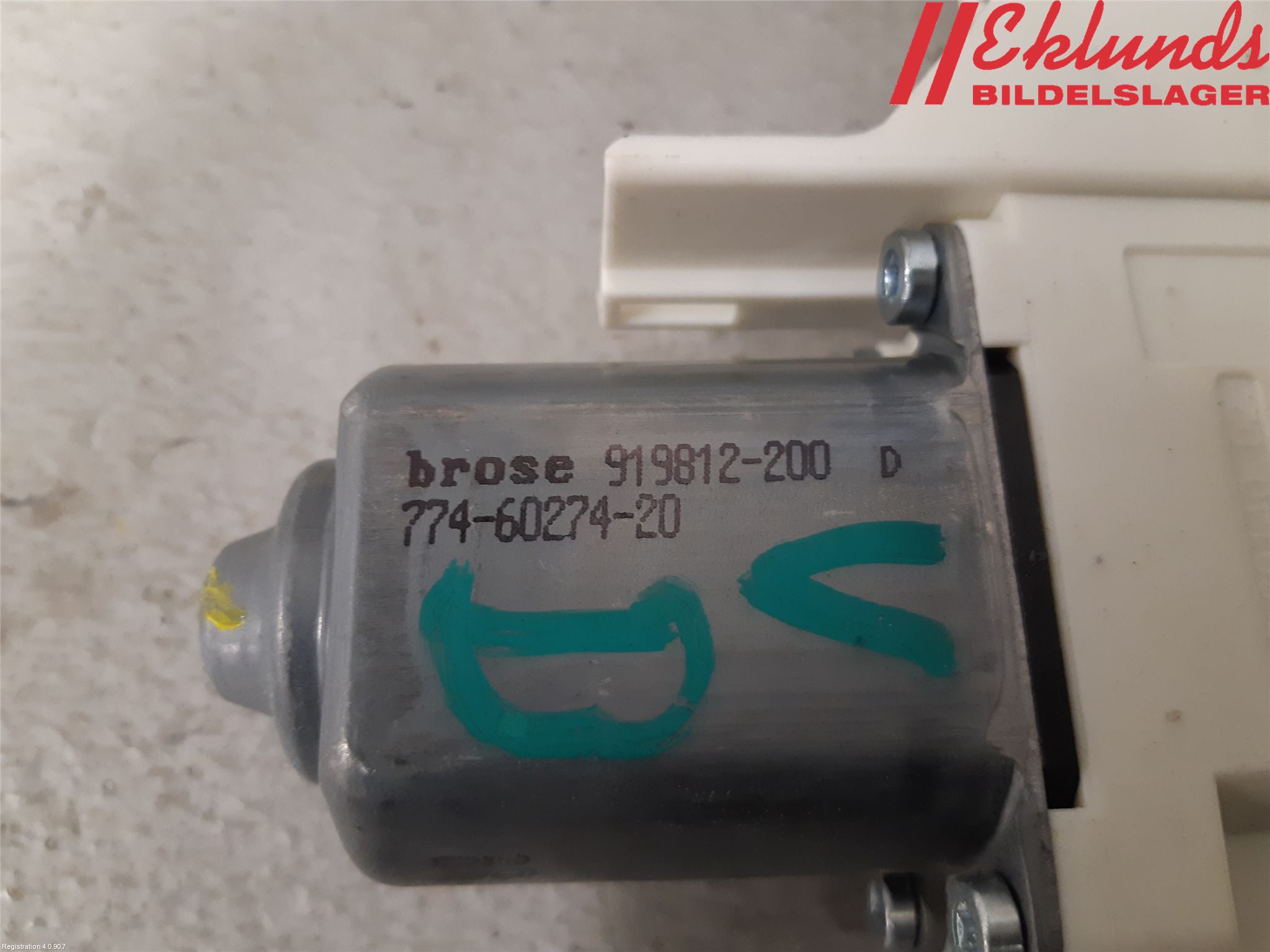 Audi A4/S4 08-11 Fönsterhissmotor