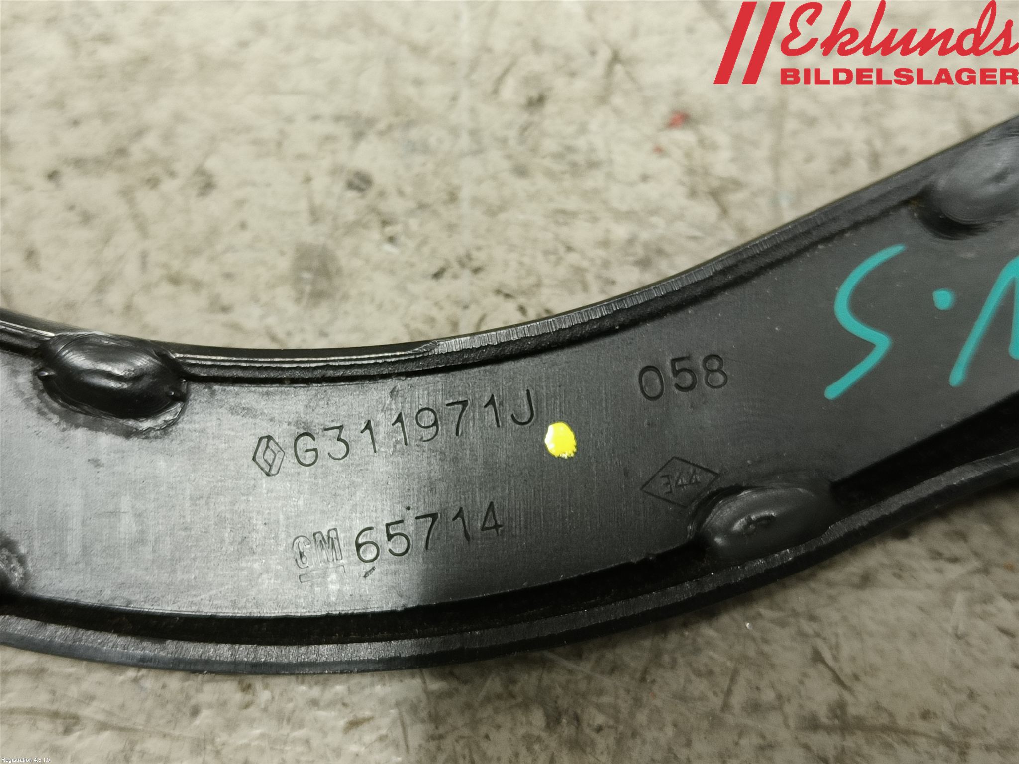 Renault TRAFIC/E-TECH 15- Dörrgångjärn