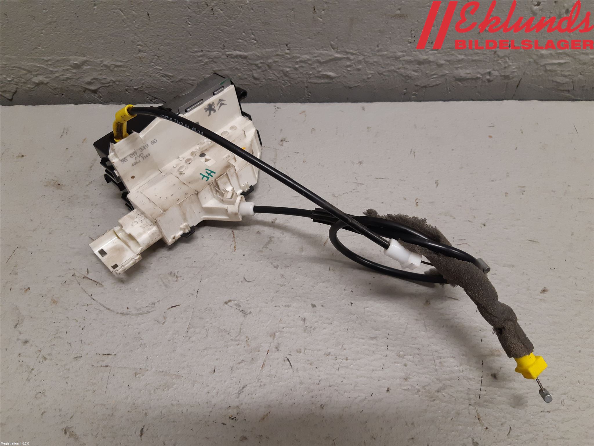 Peugeot EXPERT 07-14 Låskista-Dörrlås