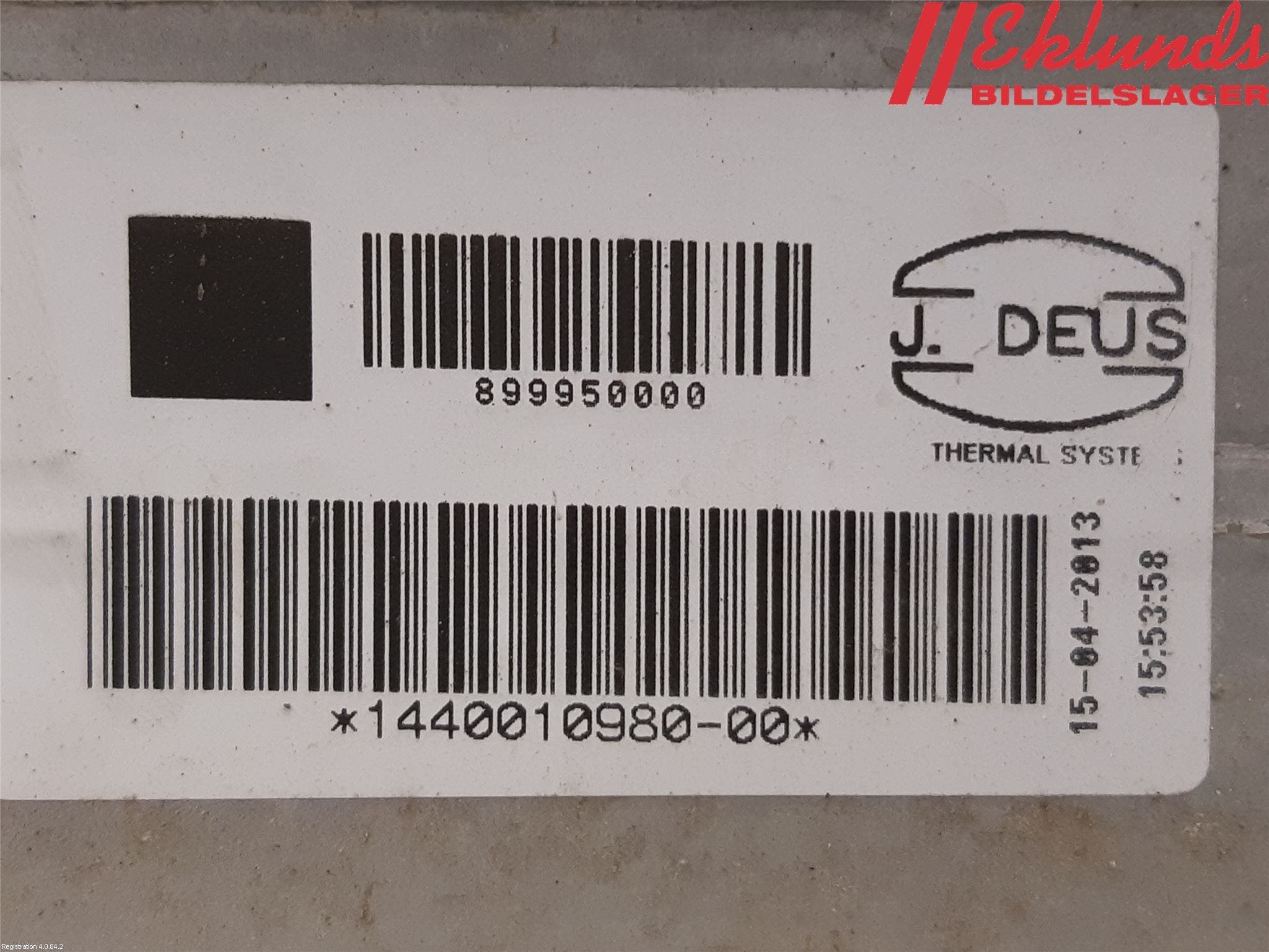 Toyota PROACE I 13-16 Laddluft-Intercooler Kyl