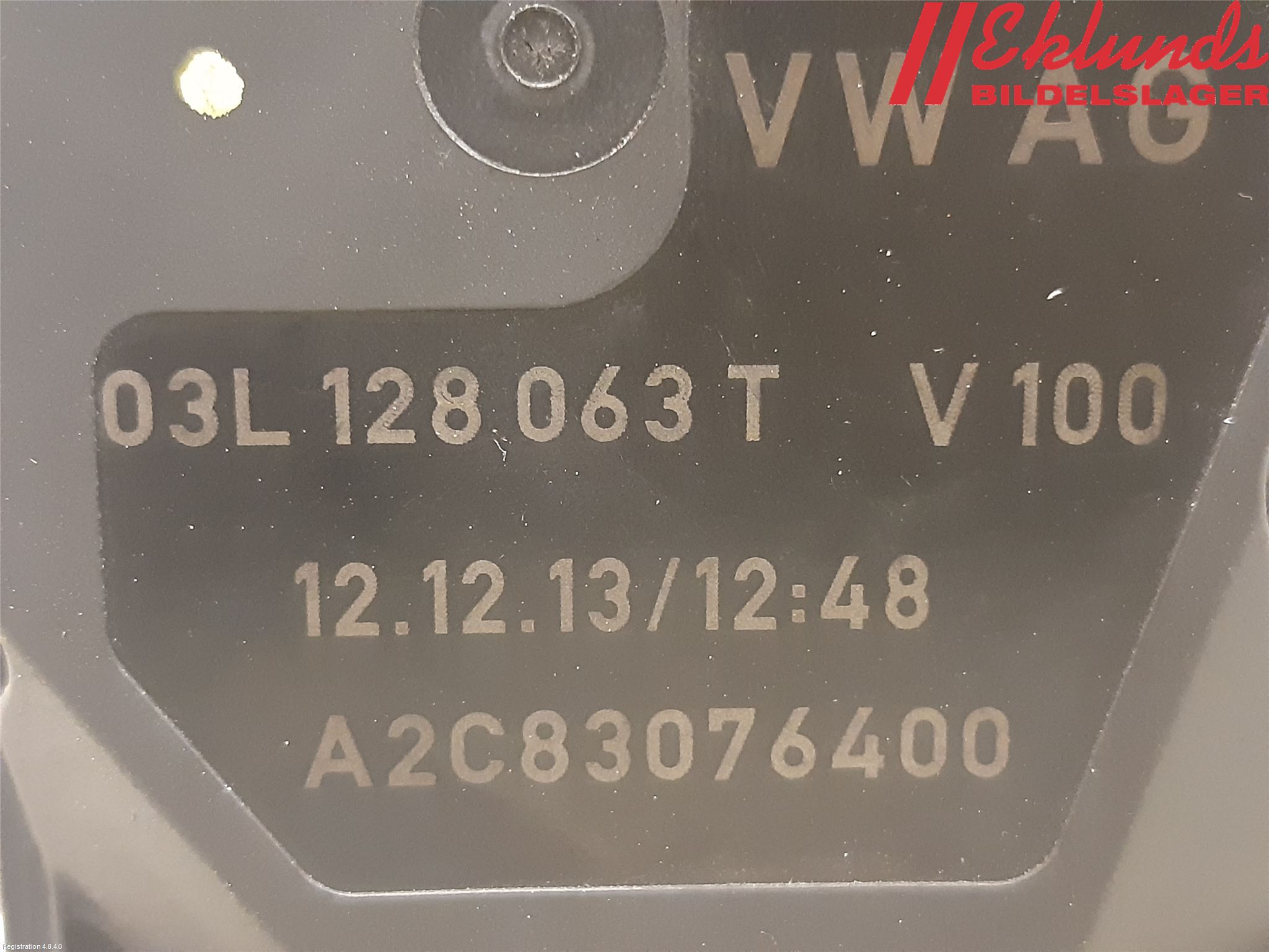Volkswagen VW SHARAN 11- Injspjällhus
