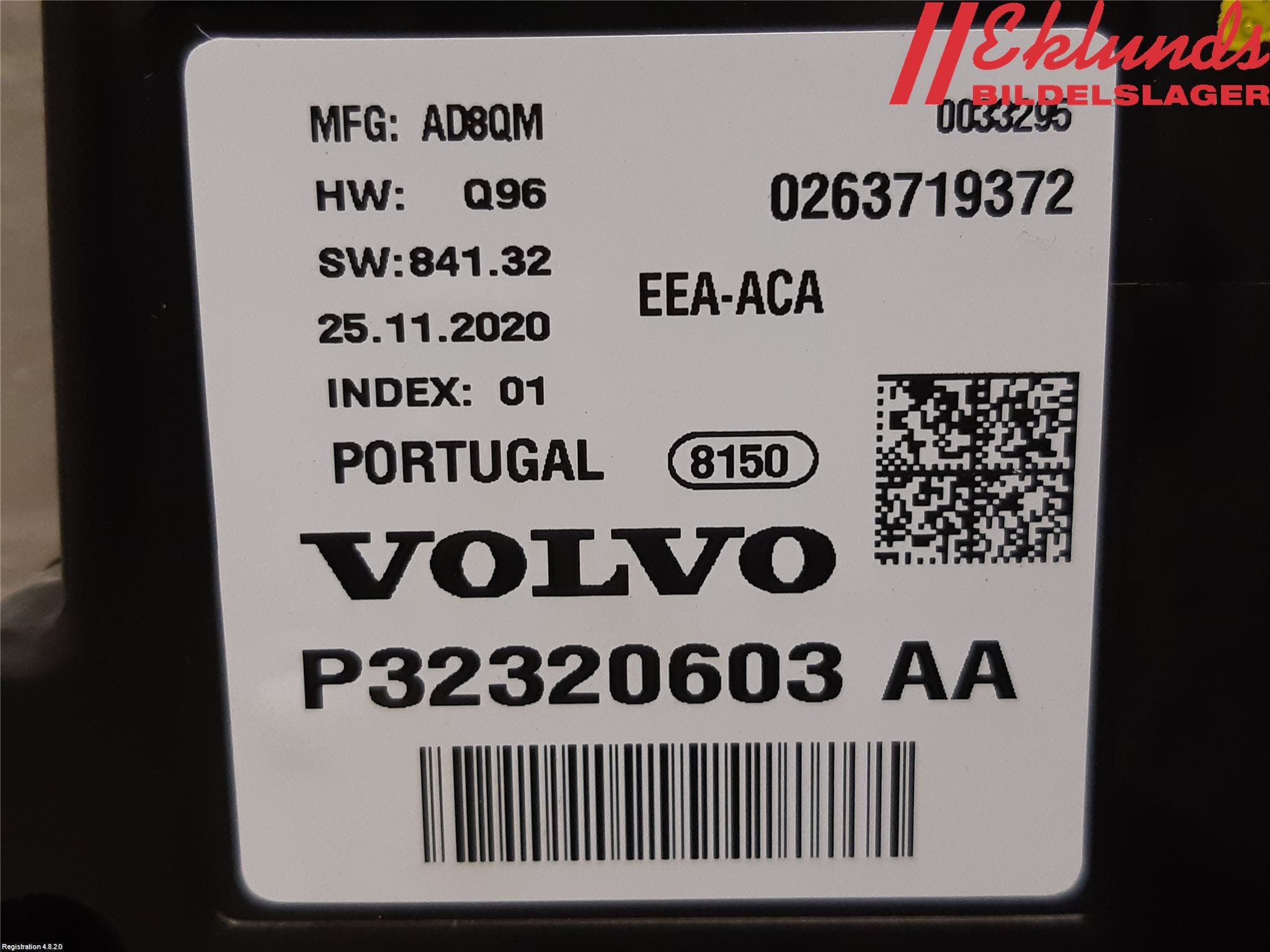 Volvo XC60 18- Instrument Komb
