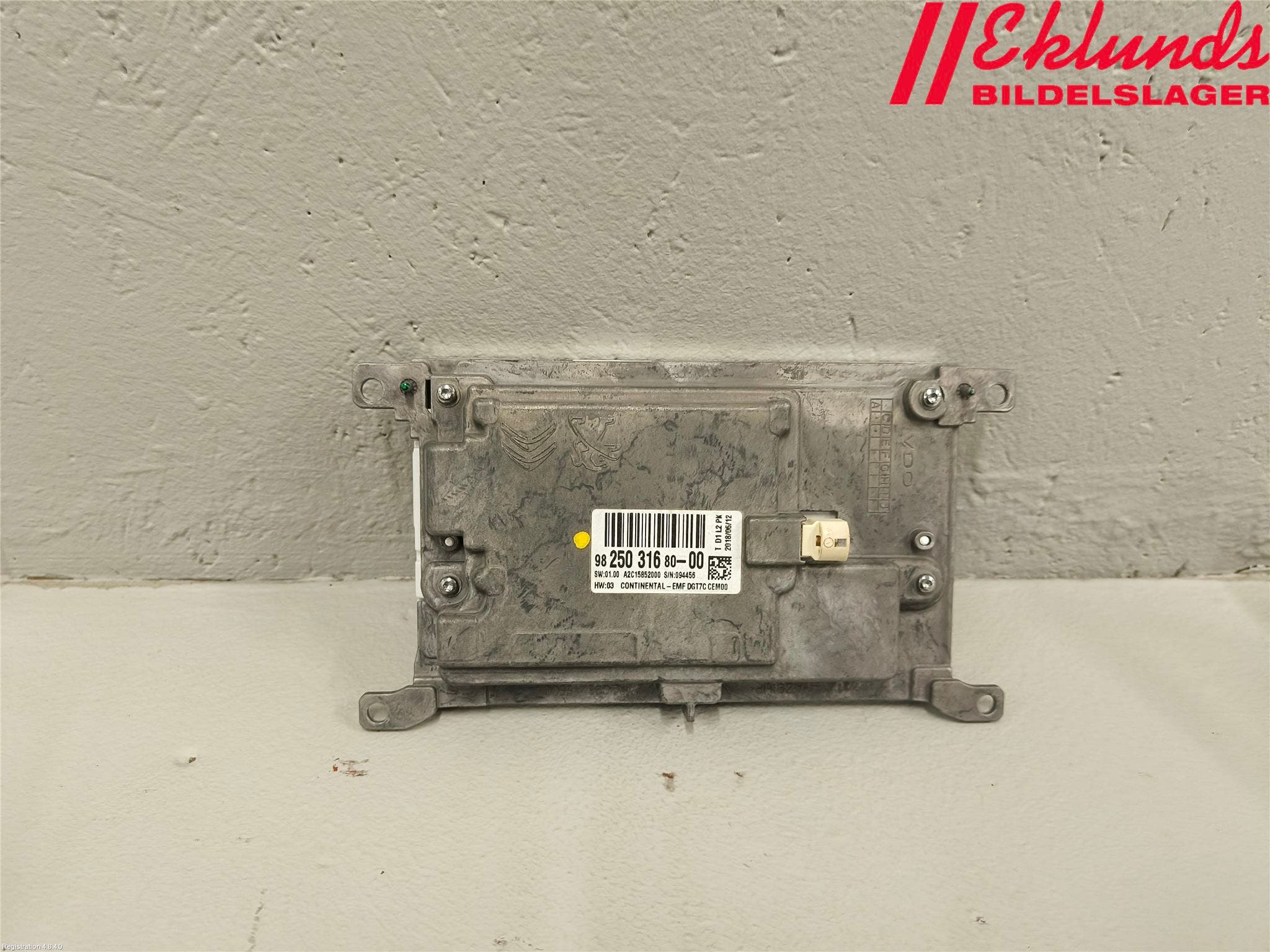 Peugeot EXPERT/E-EXPERT 17- Bildskärm