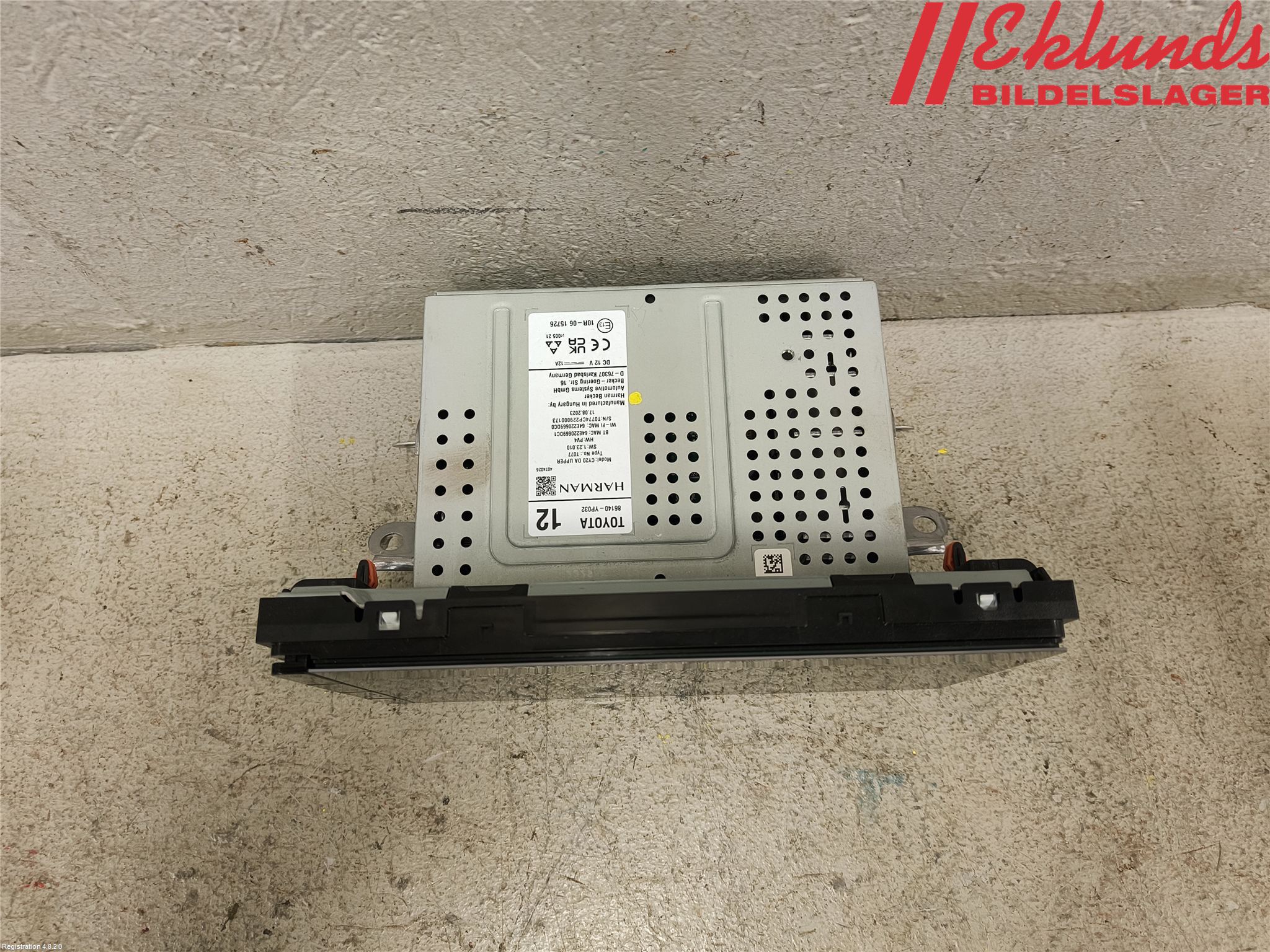 Toyota YARIS CROSS XP21 21- Multifunktionsdisplay