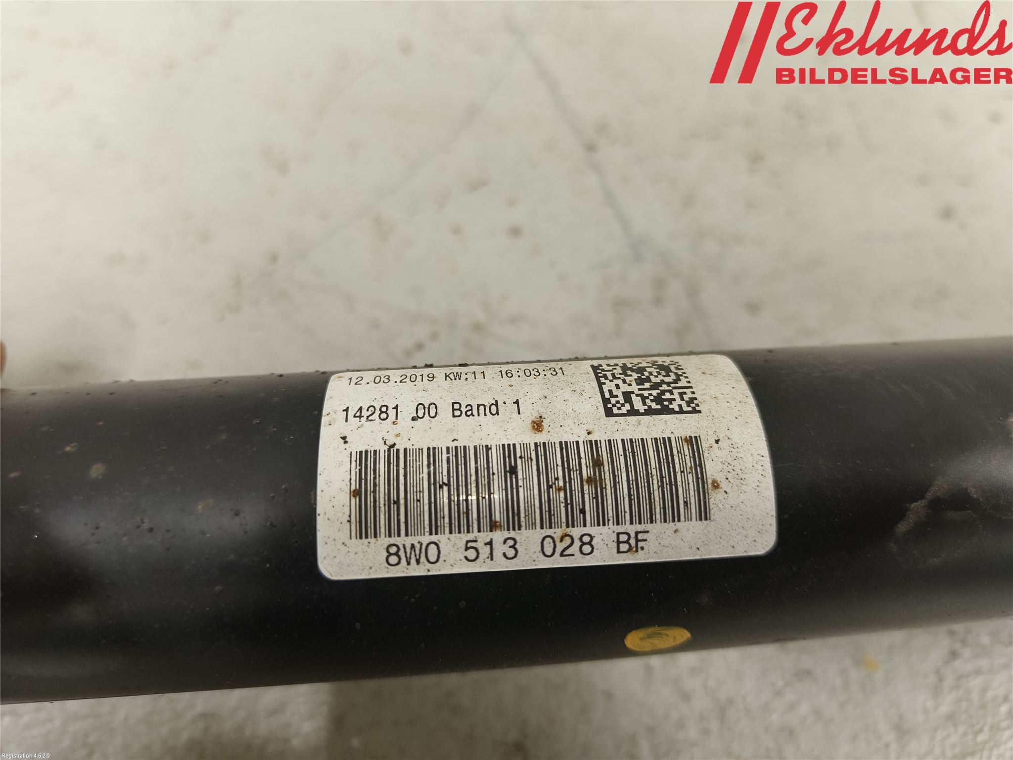 Audi A4/S4 B9 16-19 Stötdämpare Bak