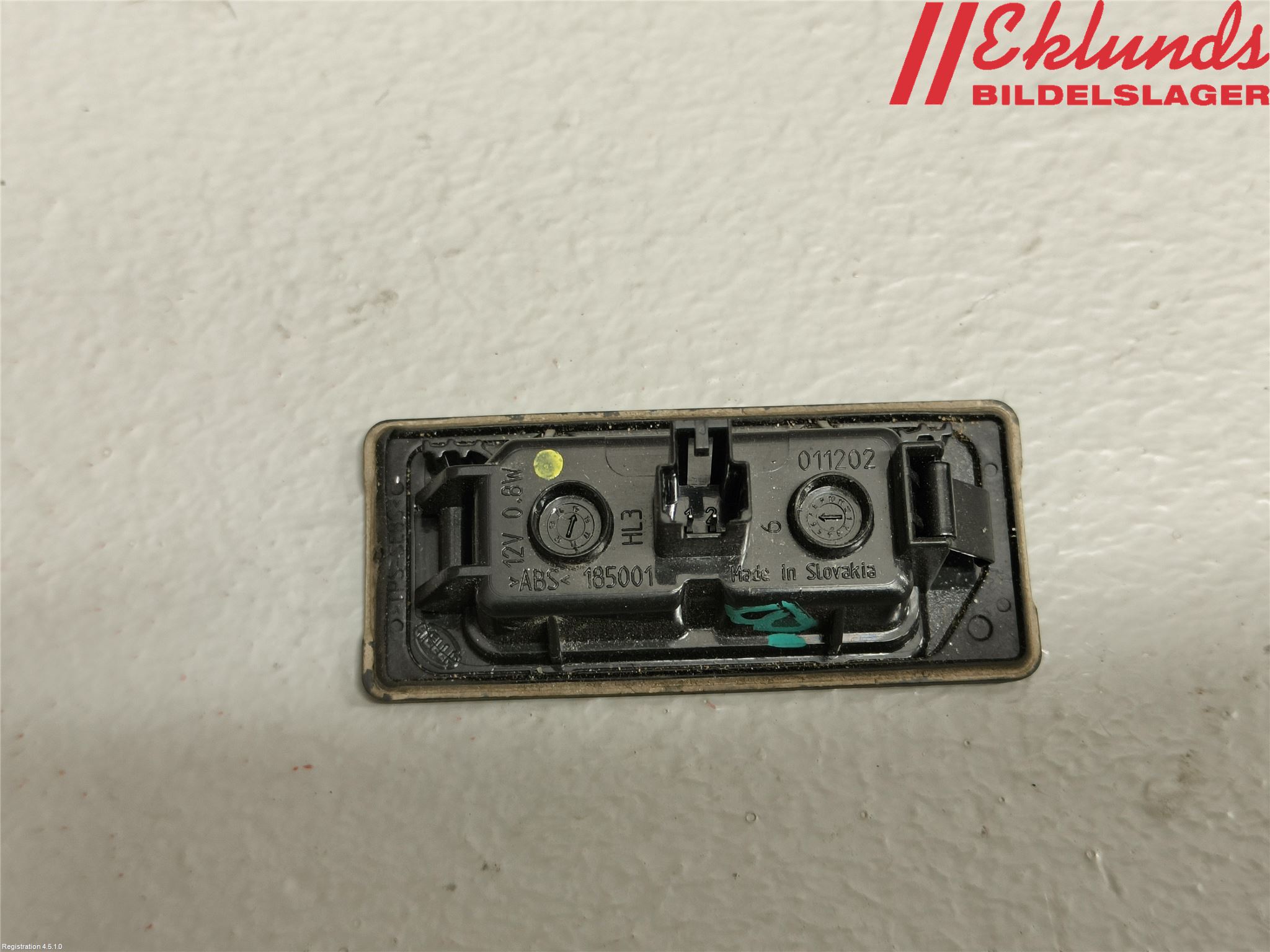 Volkswagen VW CADDY 16-20 Skylt Belysning