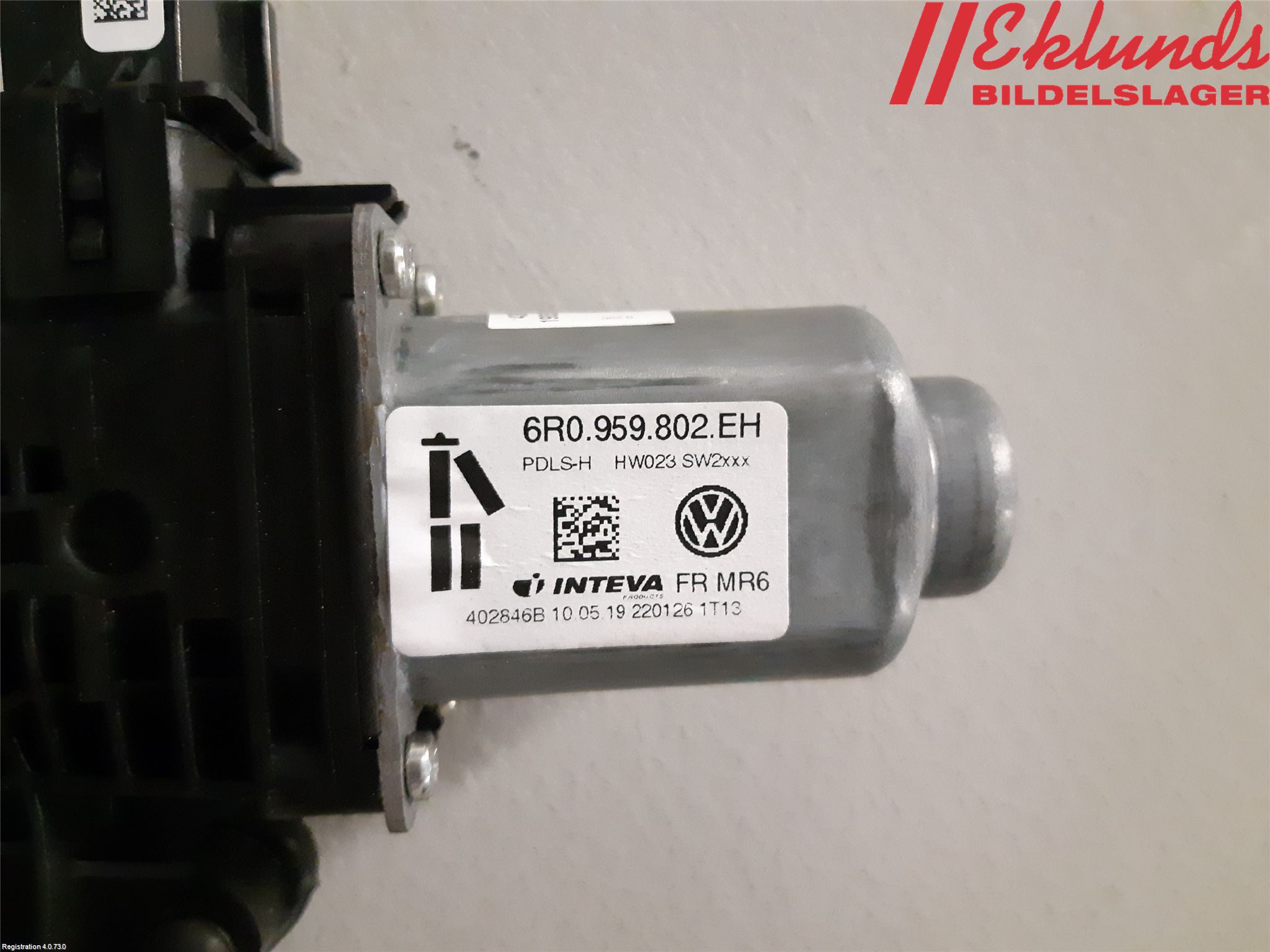 Volkswagen VW AMAROK 2H 10-22 Fönsterhiss El Kompl