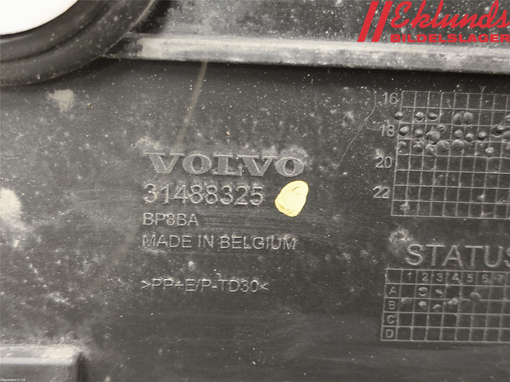 Volvo XC40/RECHARGE 18- Spoiler Baklucka