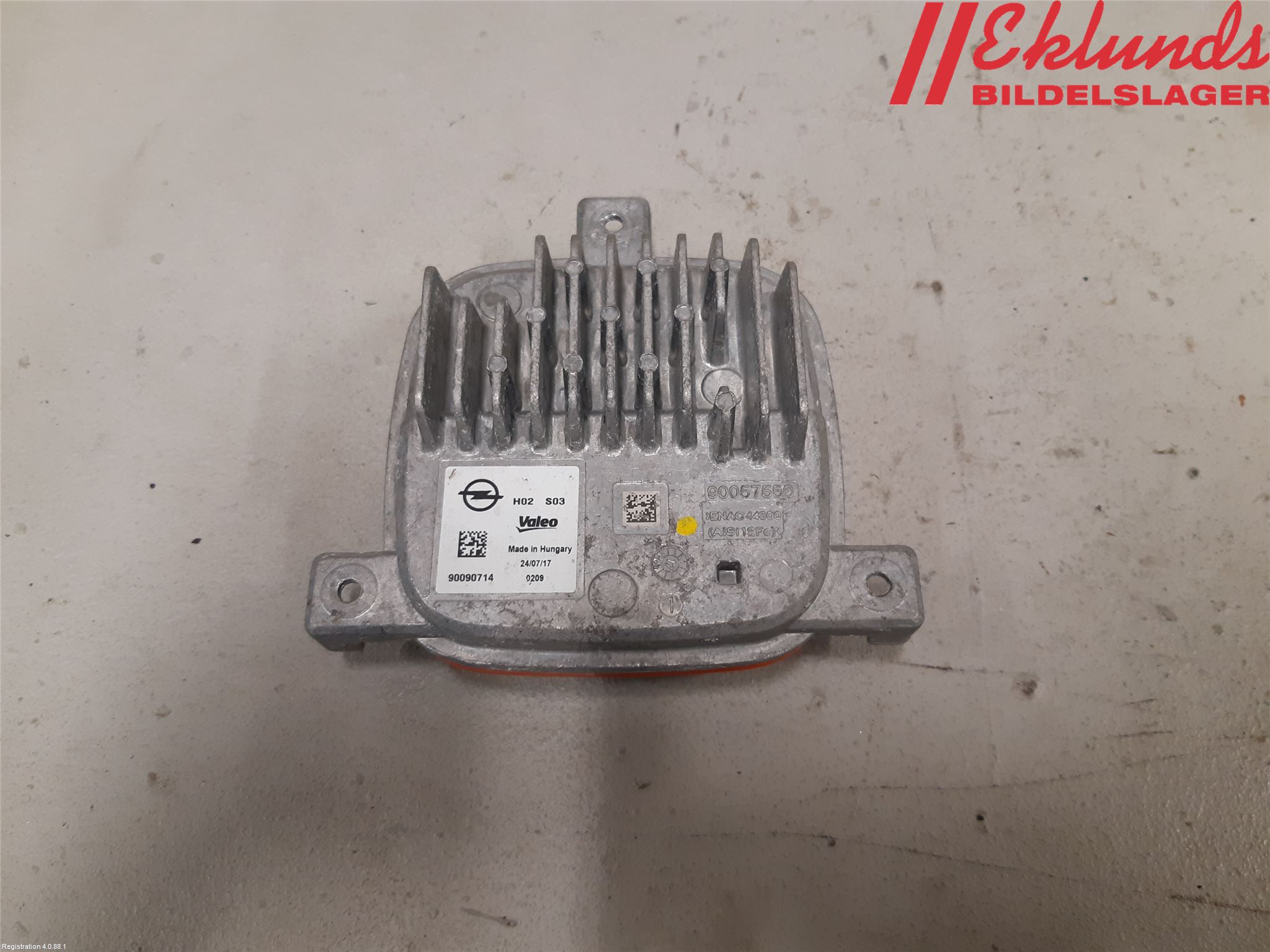 Opel CROSSLAND X 18- Styrenhet Strålkastare