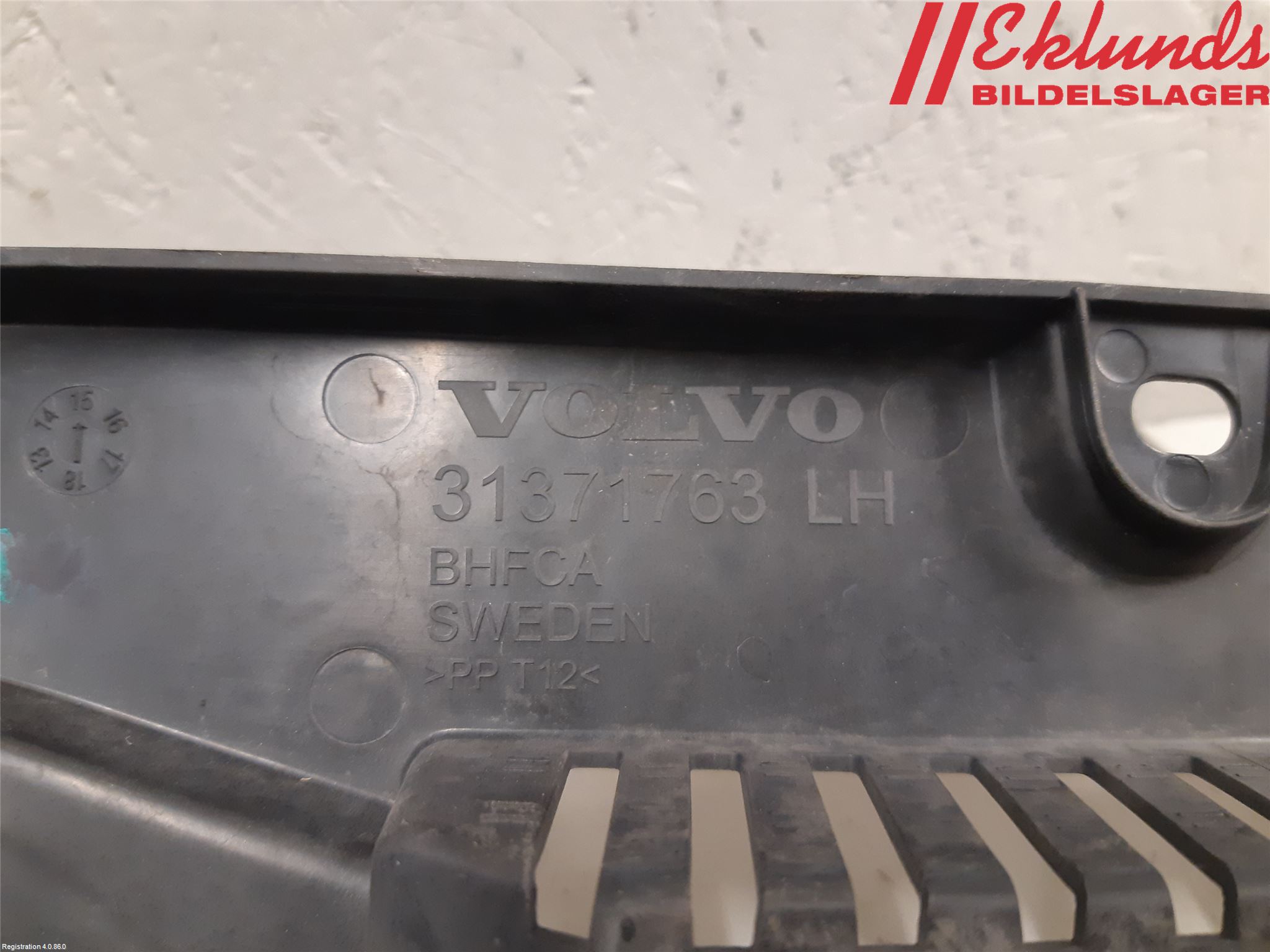Volvo XC90/RECHARGE 16- Torpedplåt-Torpedplast