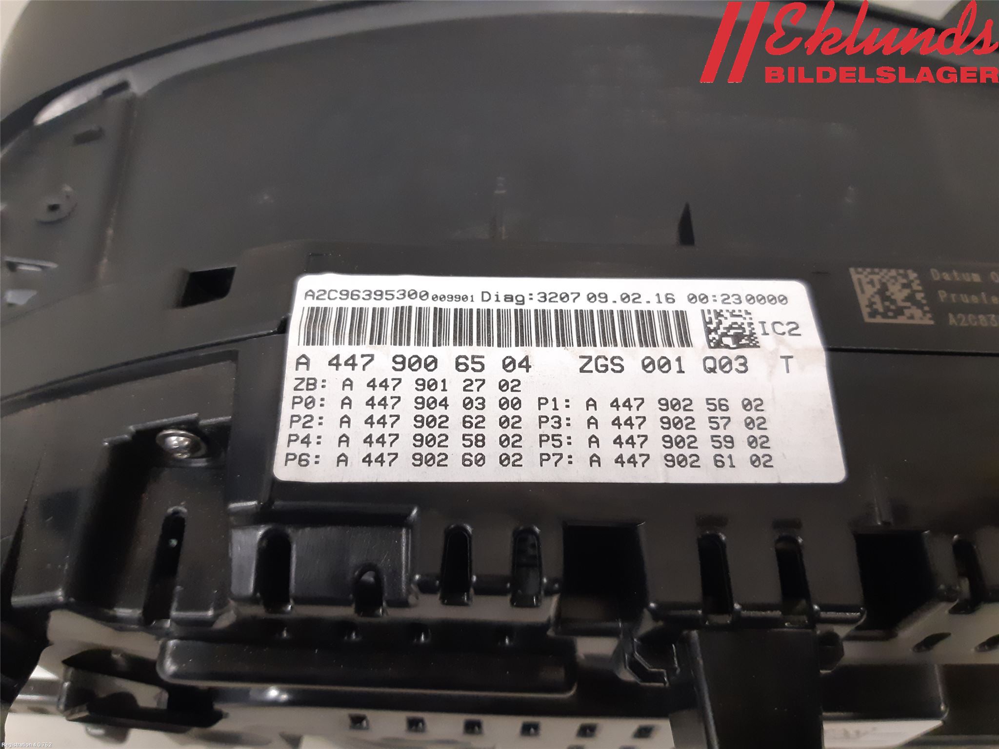 Mercedes-Benz MB VITO/V-KLASS (W640,W447,W448) 14- Instrument Komb