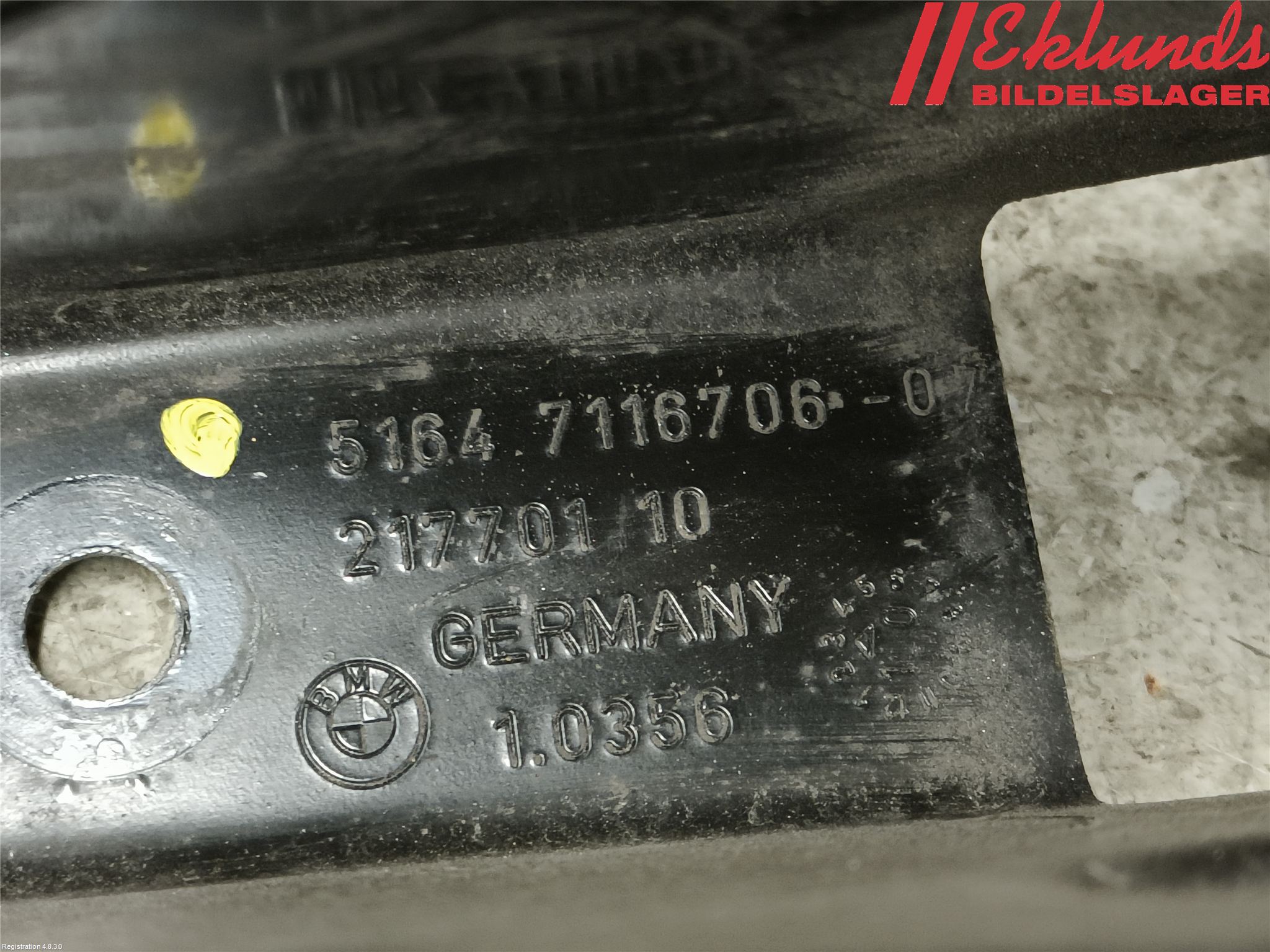 BMW 3 E90/91 SED/TOU 05-12 Huvlås