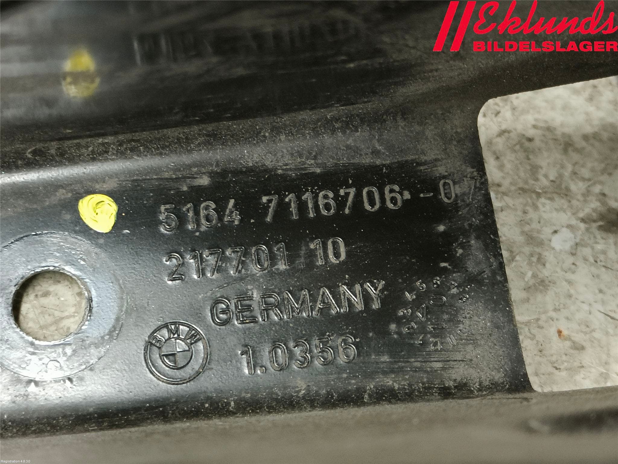 BMW 3 E90/91 SED/TOU 05-12 Huvlås