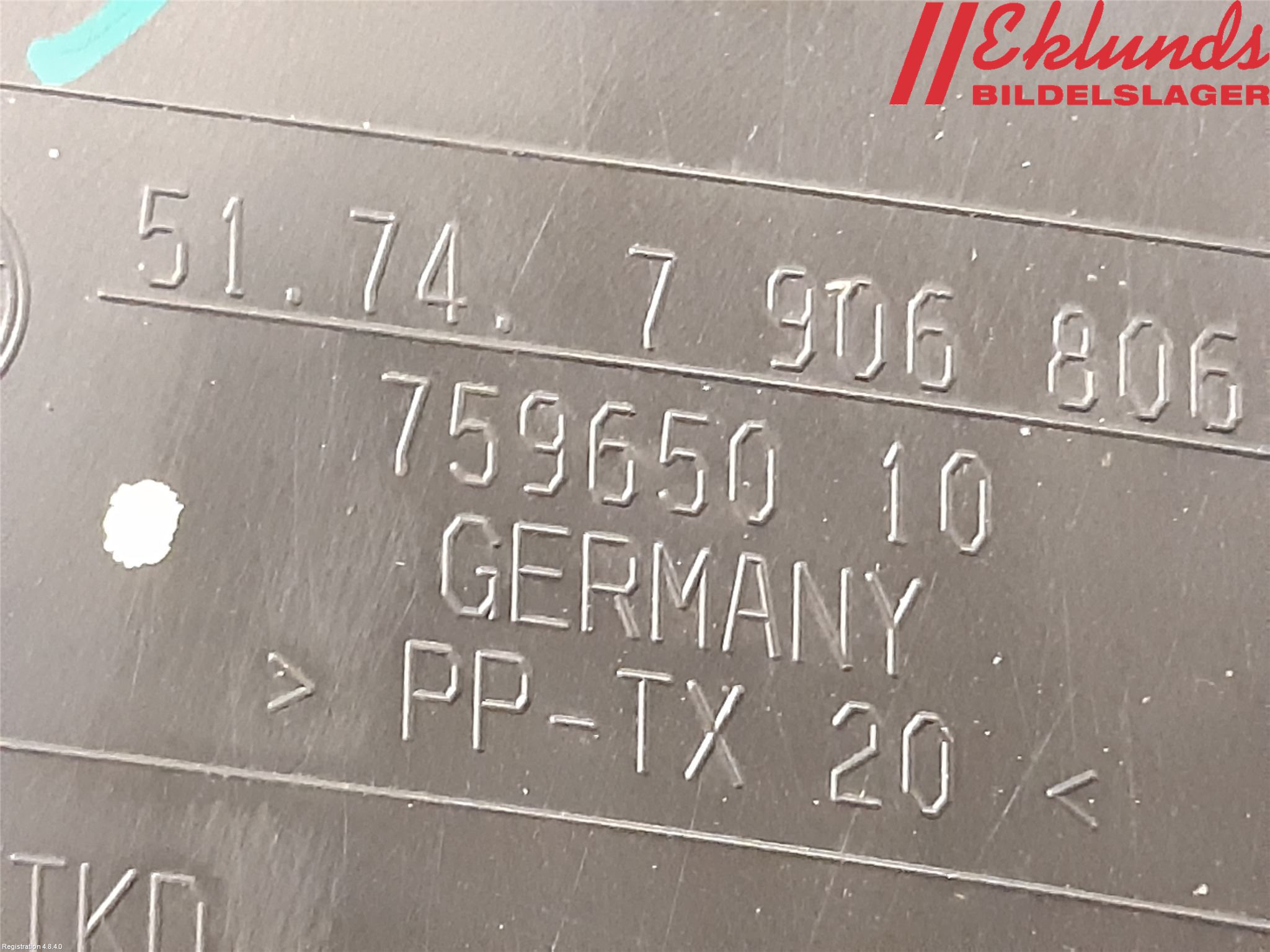 BMW 1 E87/81 5D/3D 03-11 Deflektor Plåt-Plast Kylning