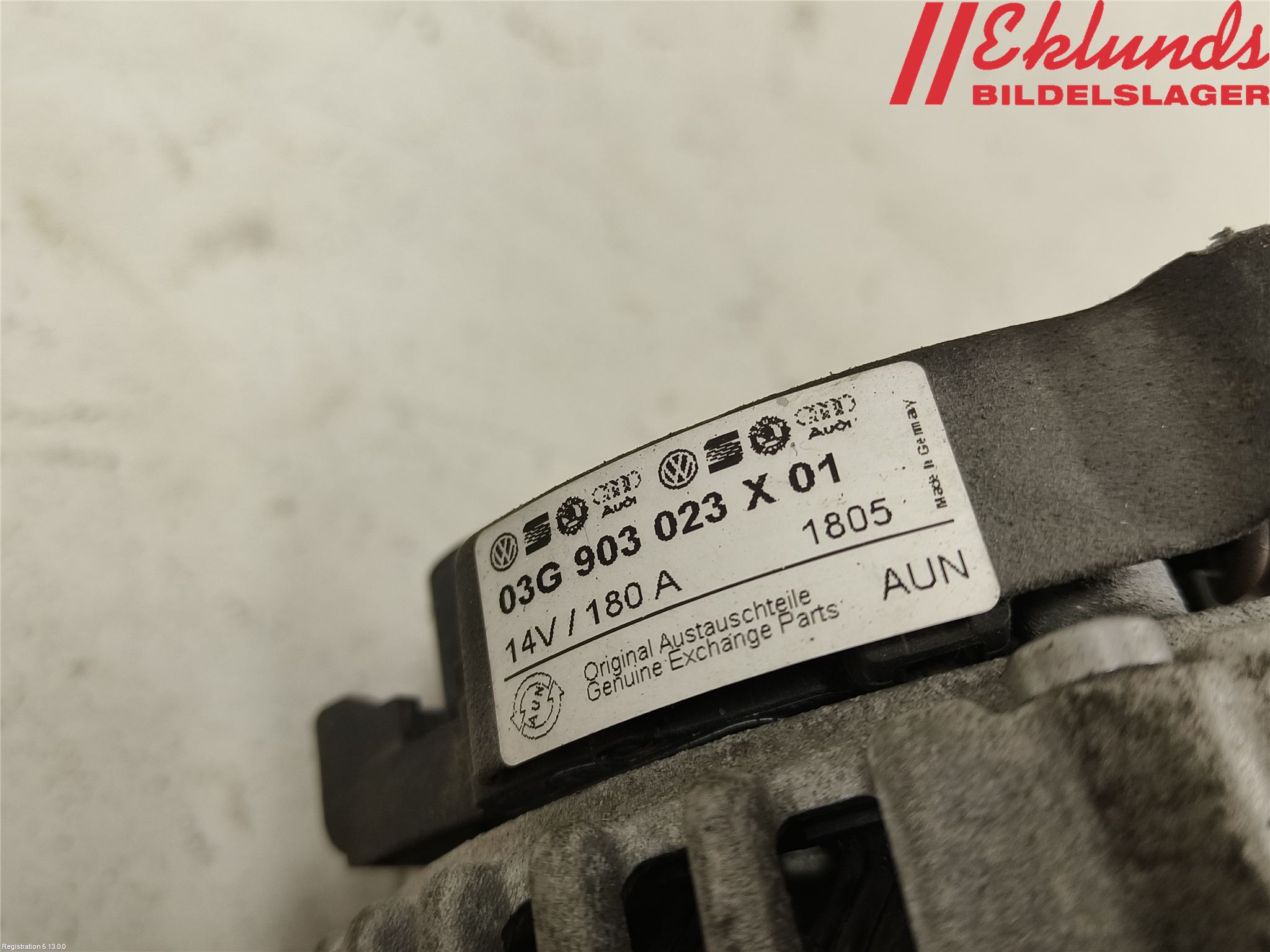 Volkswagen VW CRAFTER 06-16 Generator