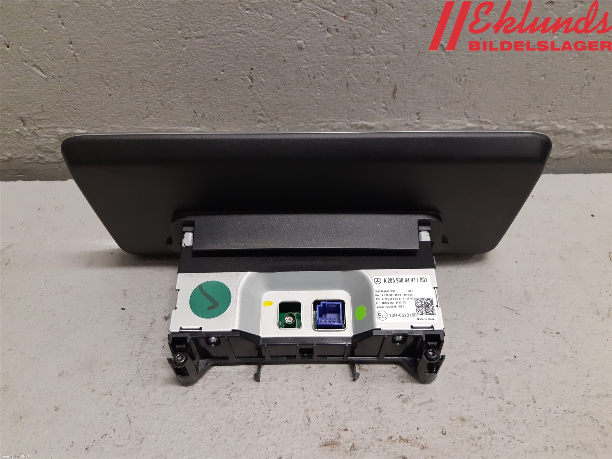 Mercedes-Benz MB C-KLASS (W205) 14-21 Multifunktionsdisplay