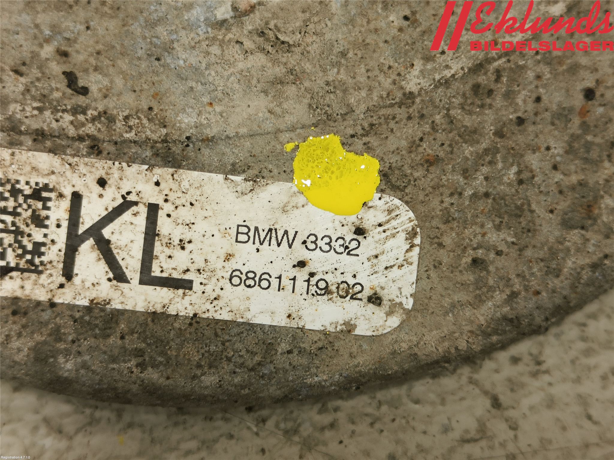 BMW 5 G30/G31/F90 17-23 Bärarm Bak Vänster