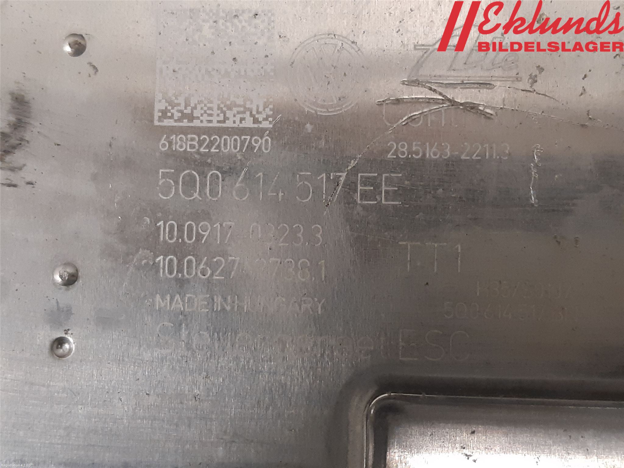 Volkswagen VW GOLF / E-GOLF VII 13-20 Abs Hydraulaggregat