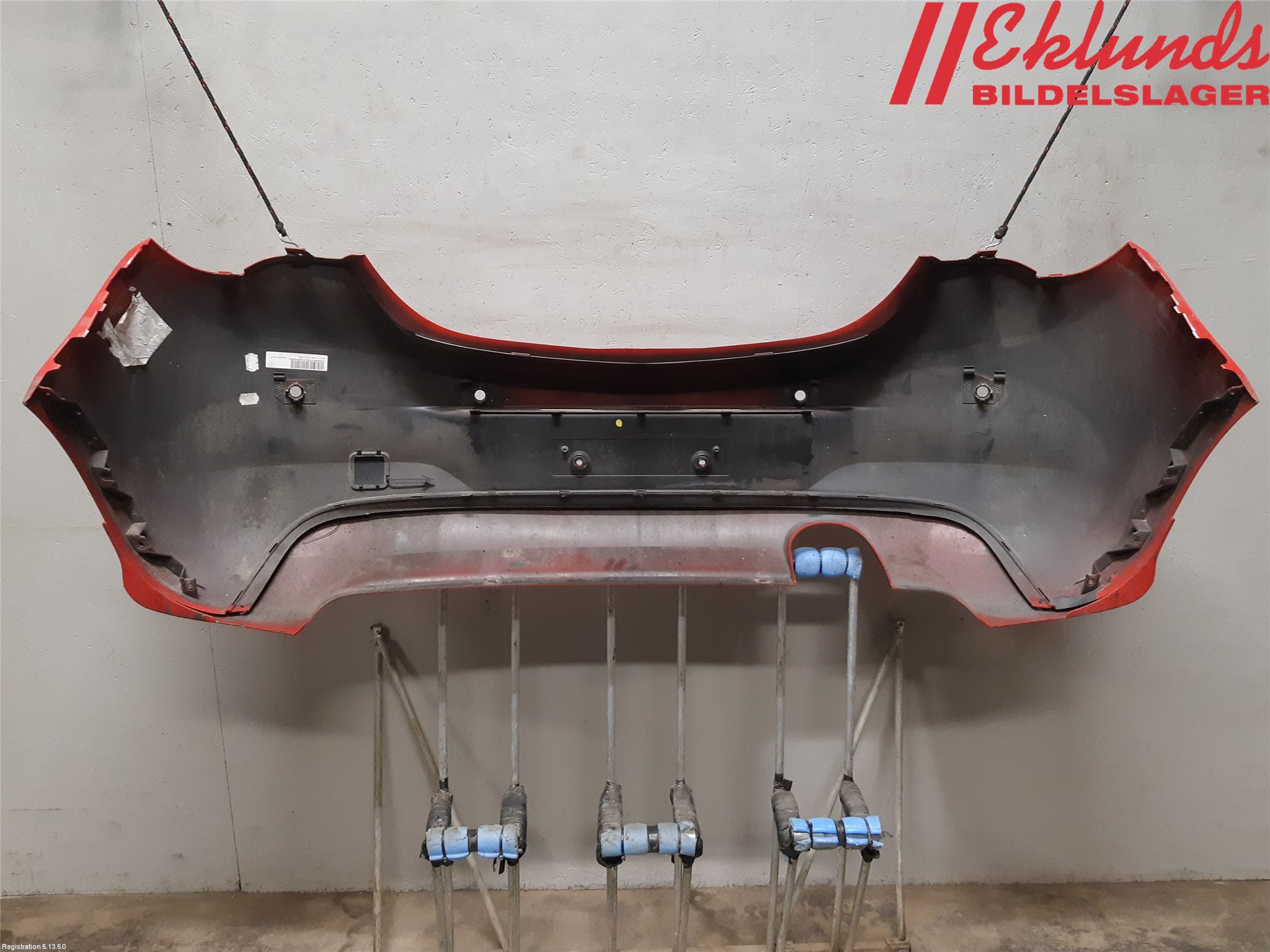 Opel CORSA E 15-19 Stötfångarbeklädnad Bak