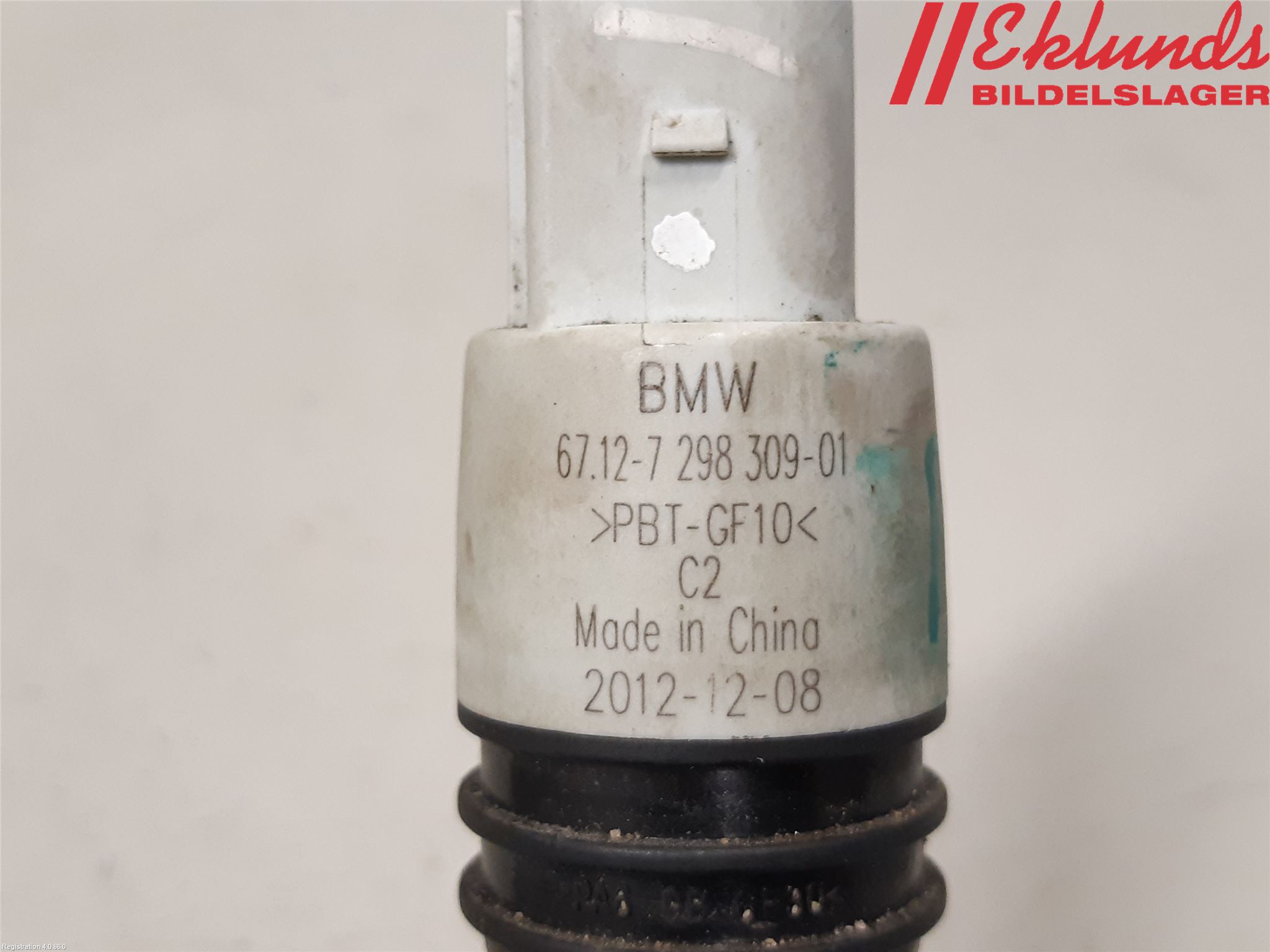 BMW 1 F20/F21 11-19 Spolarpump Vindruta