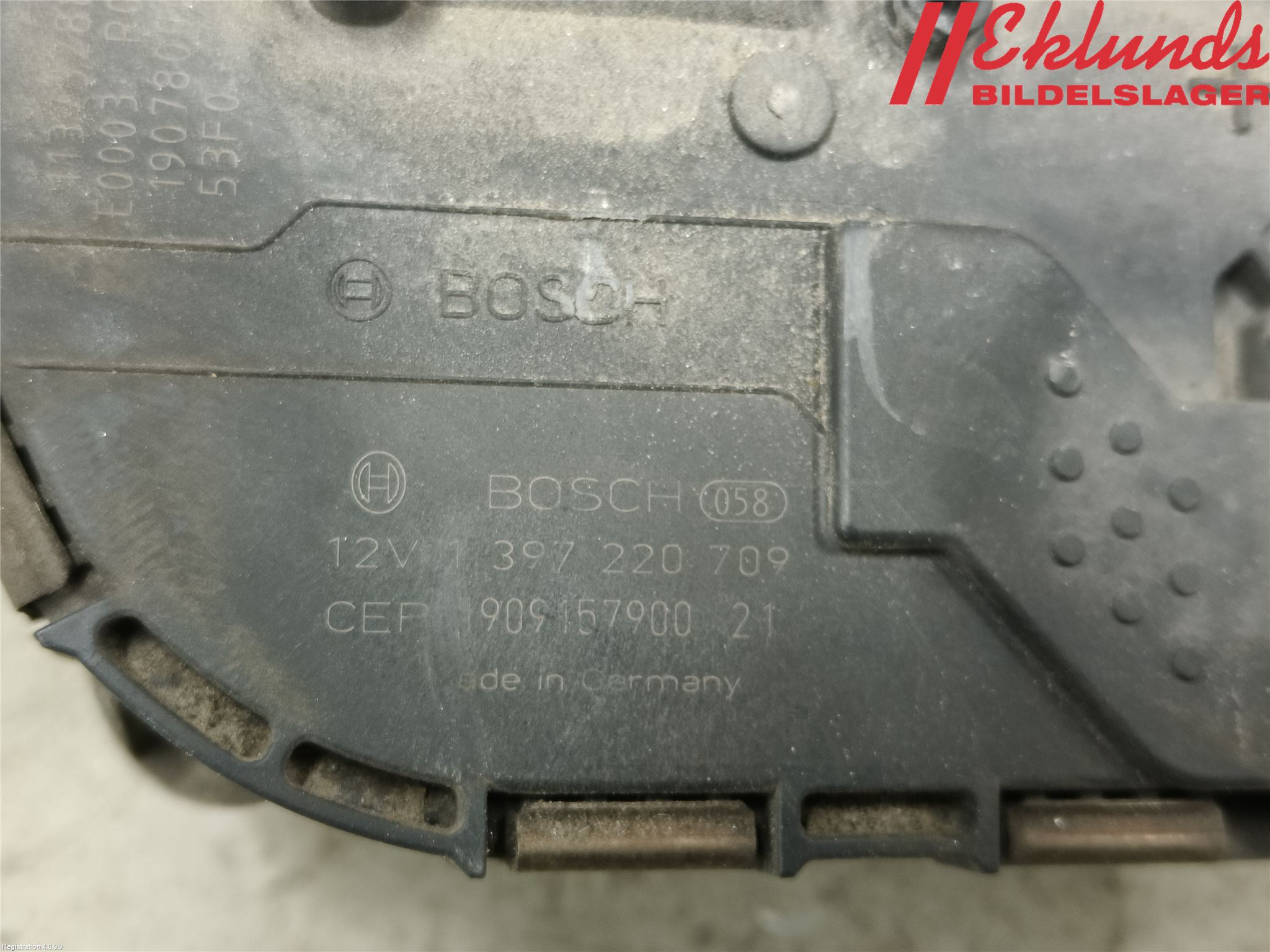 Volkswagen VW CADDY 16-20 Torkarmotor Vindruta