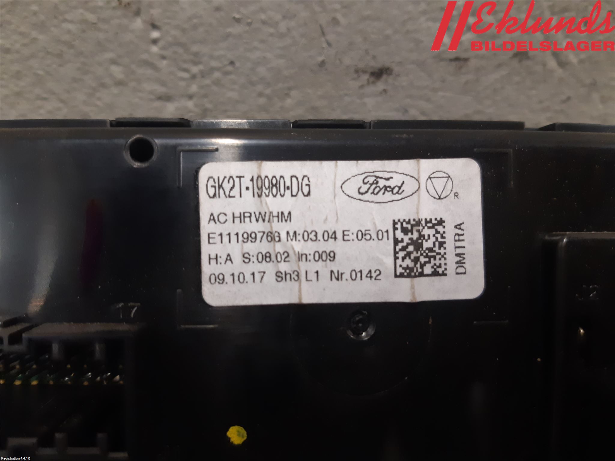 Ford TRANSIT SKÅP/BUSS 14-22 Ac Styrenhet Ac Manöveren