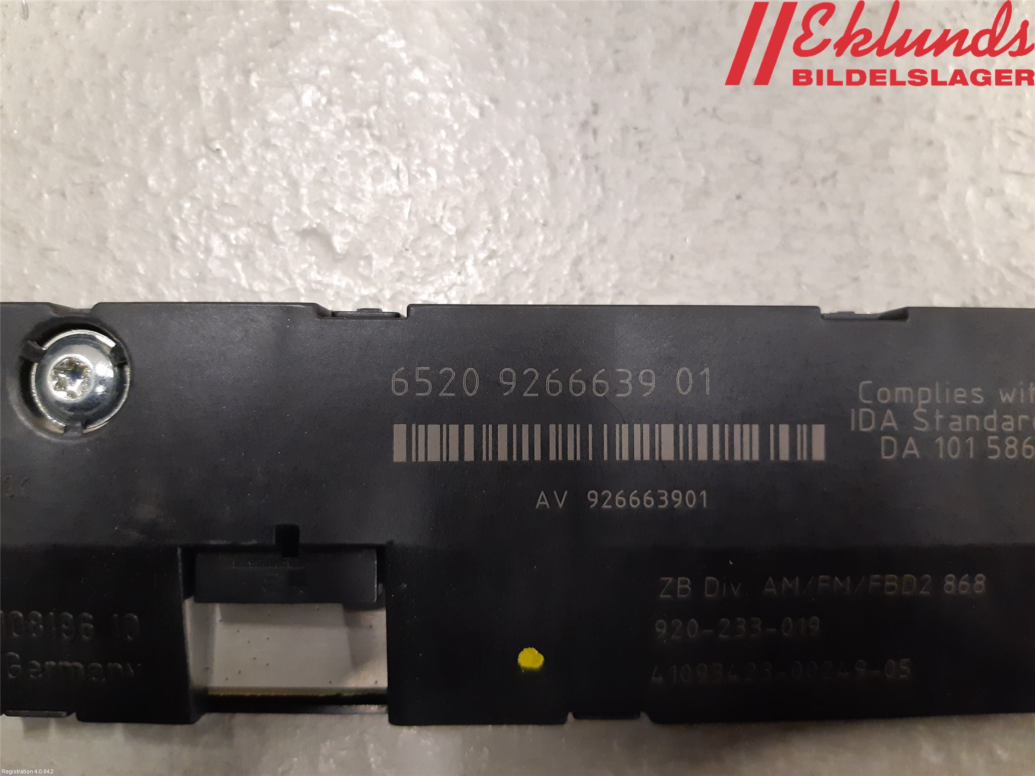 BMW 5 F10/F11/F18 09-17 Antennförstärkare