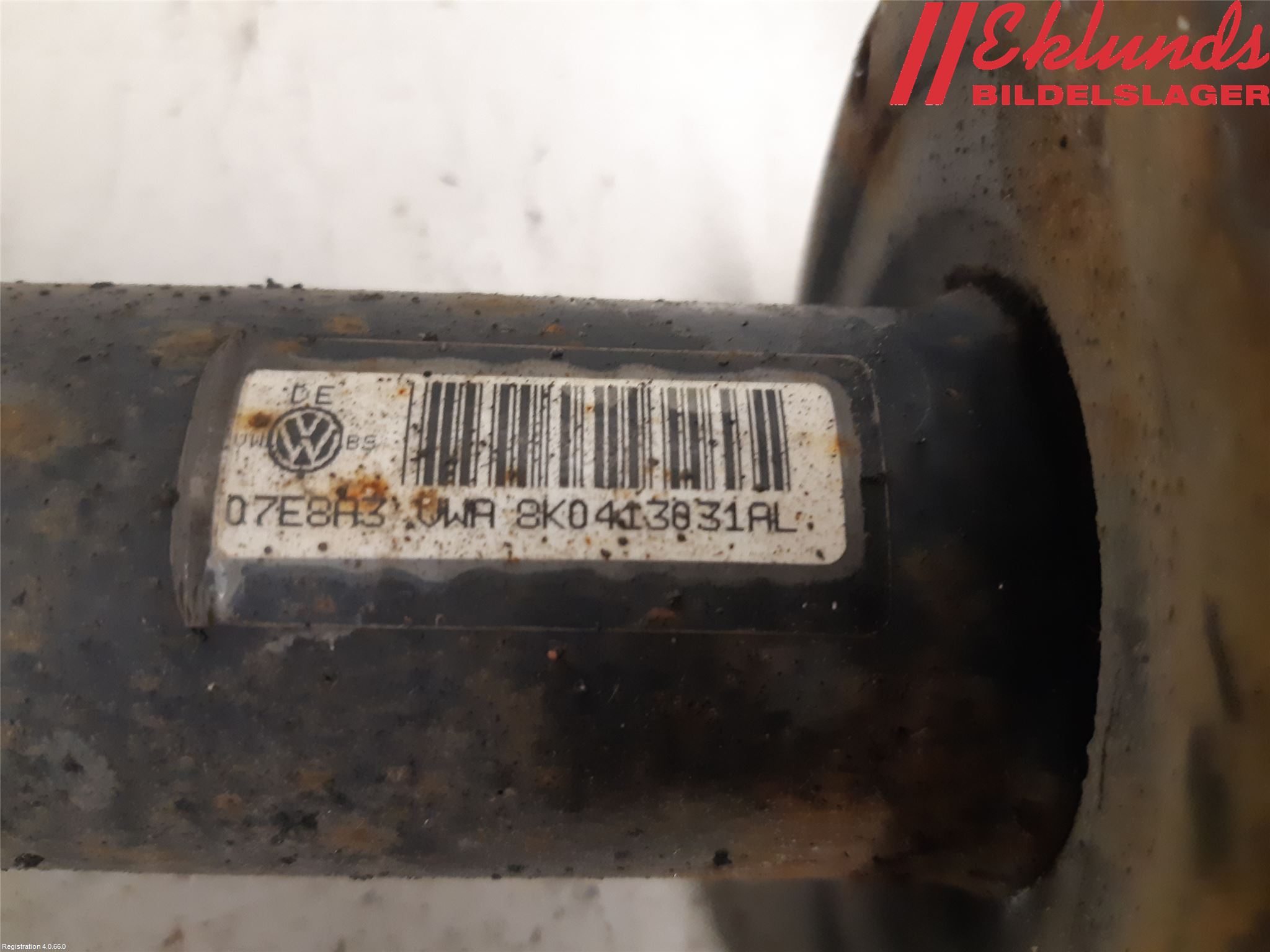 Audi A4/S4 08-11 Fjäderben Fram Vänster