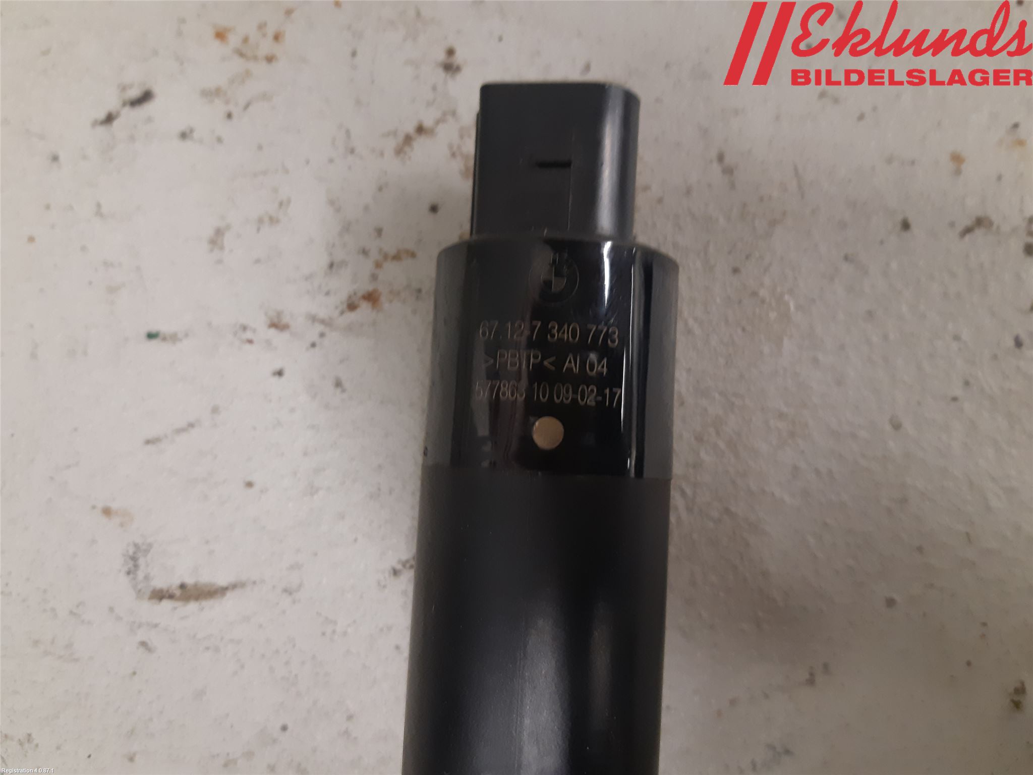 BMW 5 G30/G31/F90 17-23 Spolarpump Vindruta