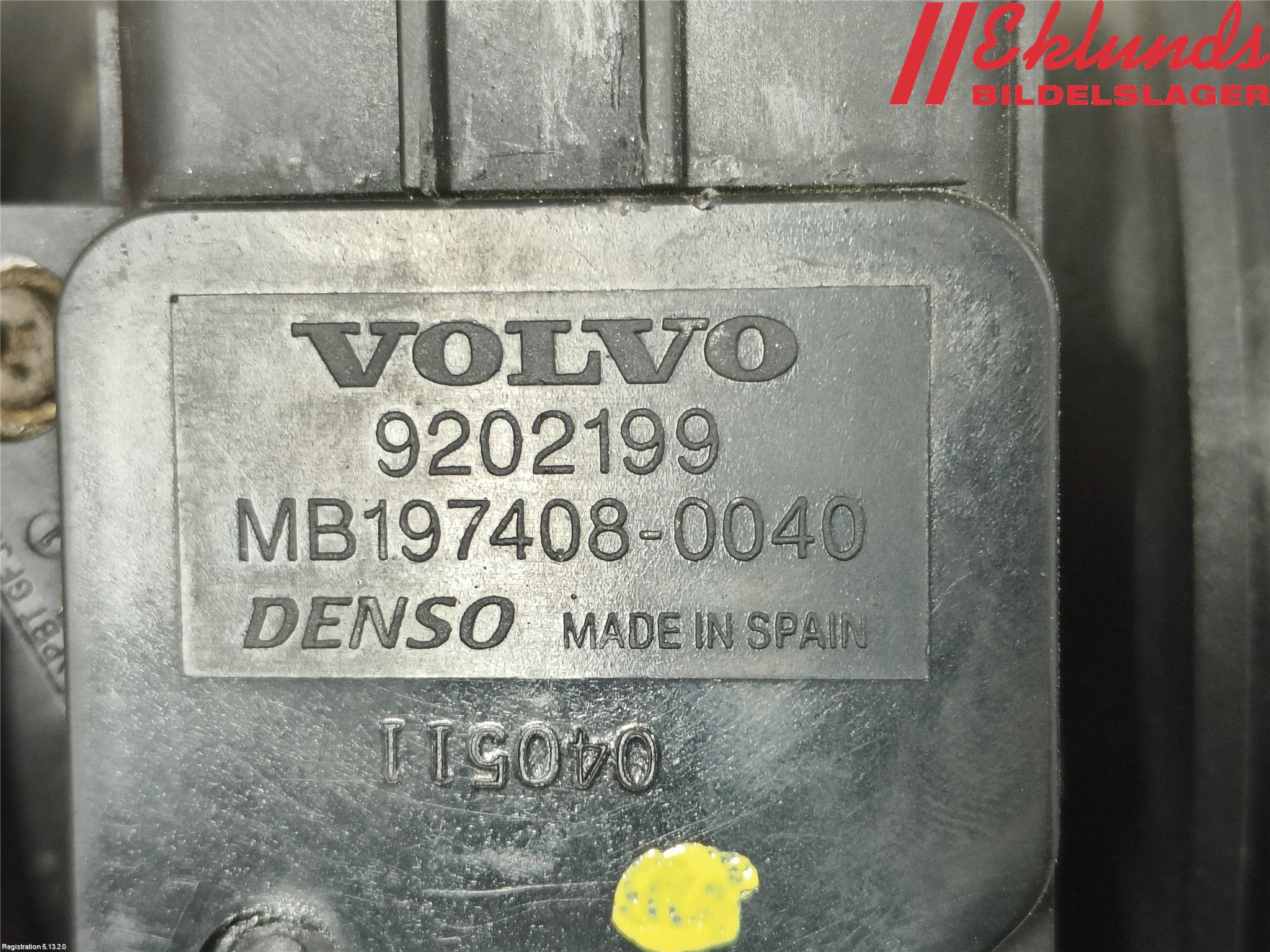 Volvo V70 00-04 Injluftmassamätare
