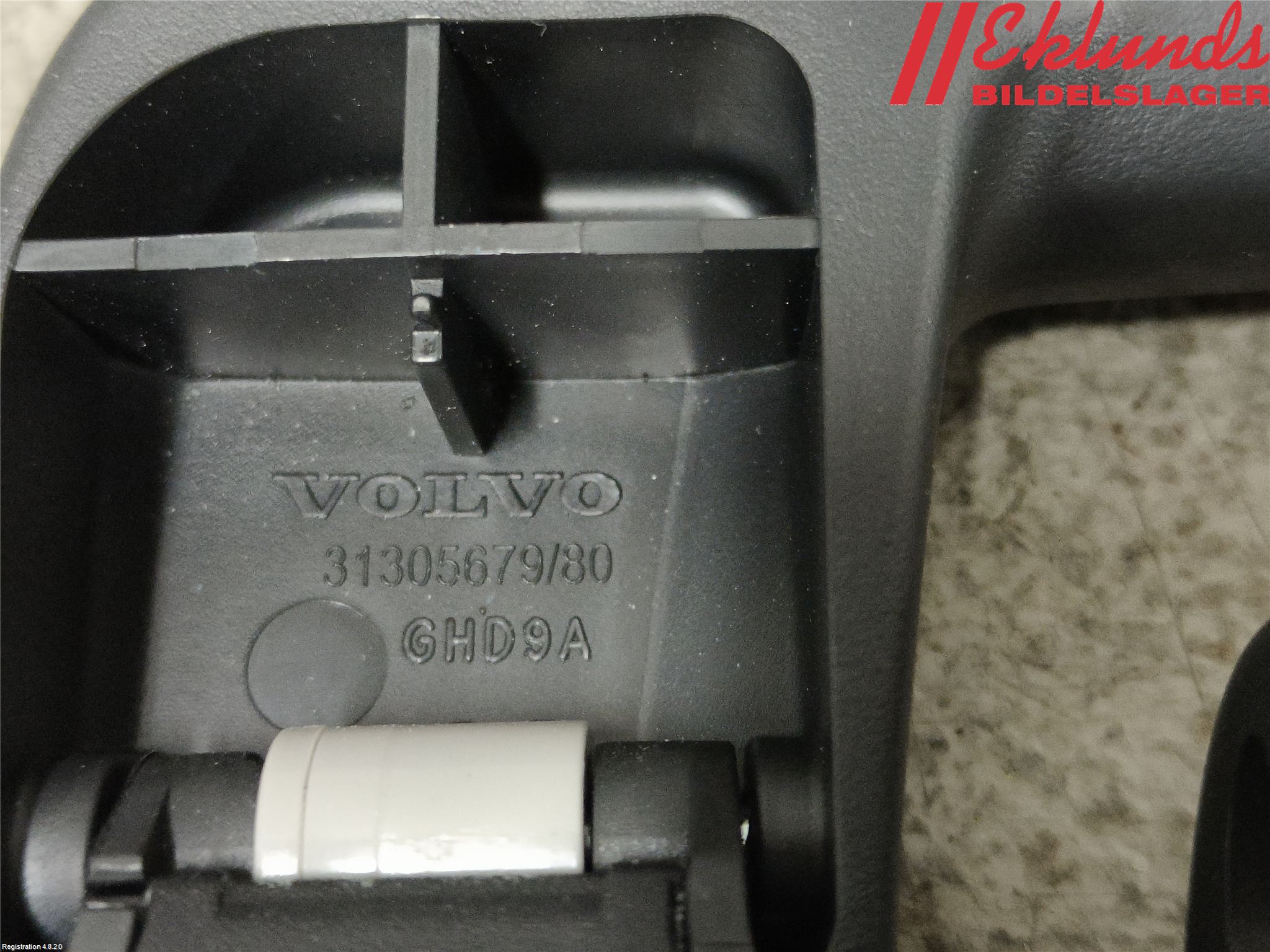 Volvo XC90/RECHARGE 16- Kurvhandtag I Tak