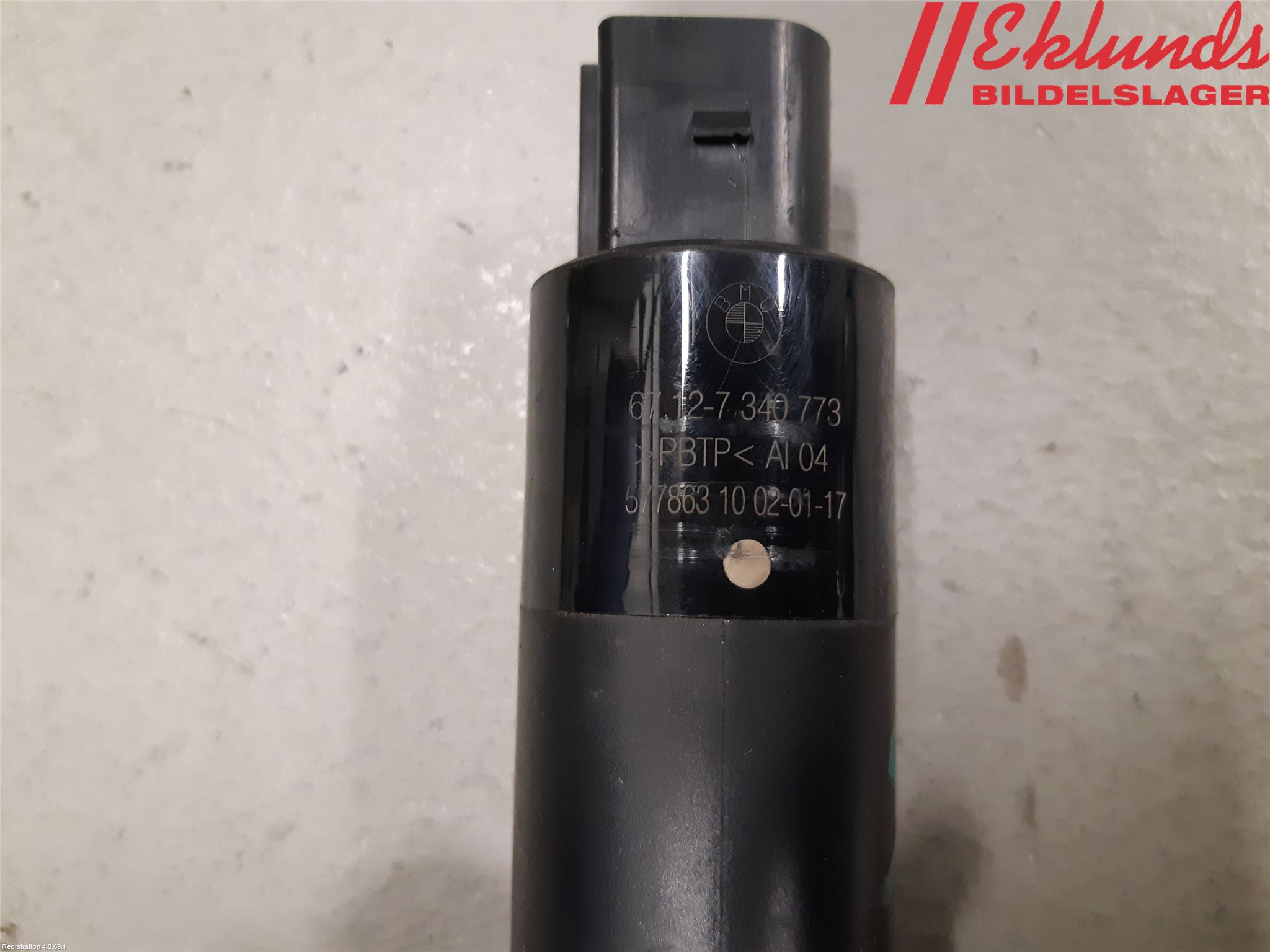 BMW 5 G30/G31/F90 17-23 Spolarpump Högtryck