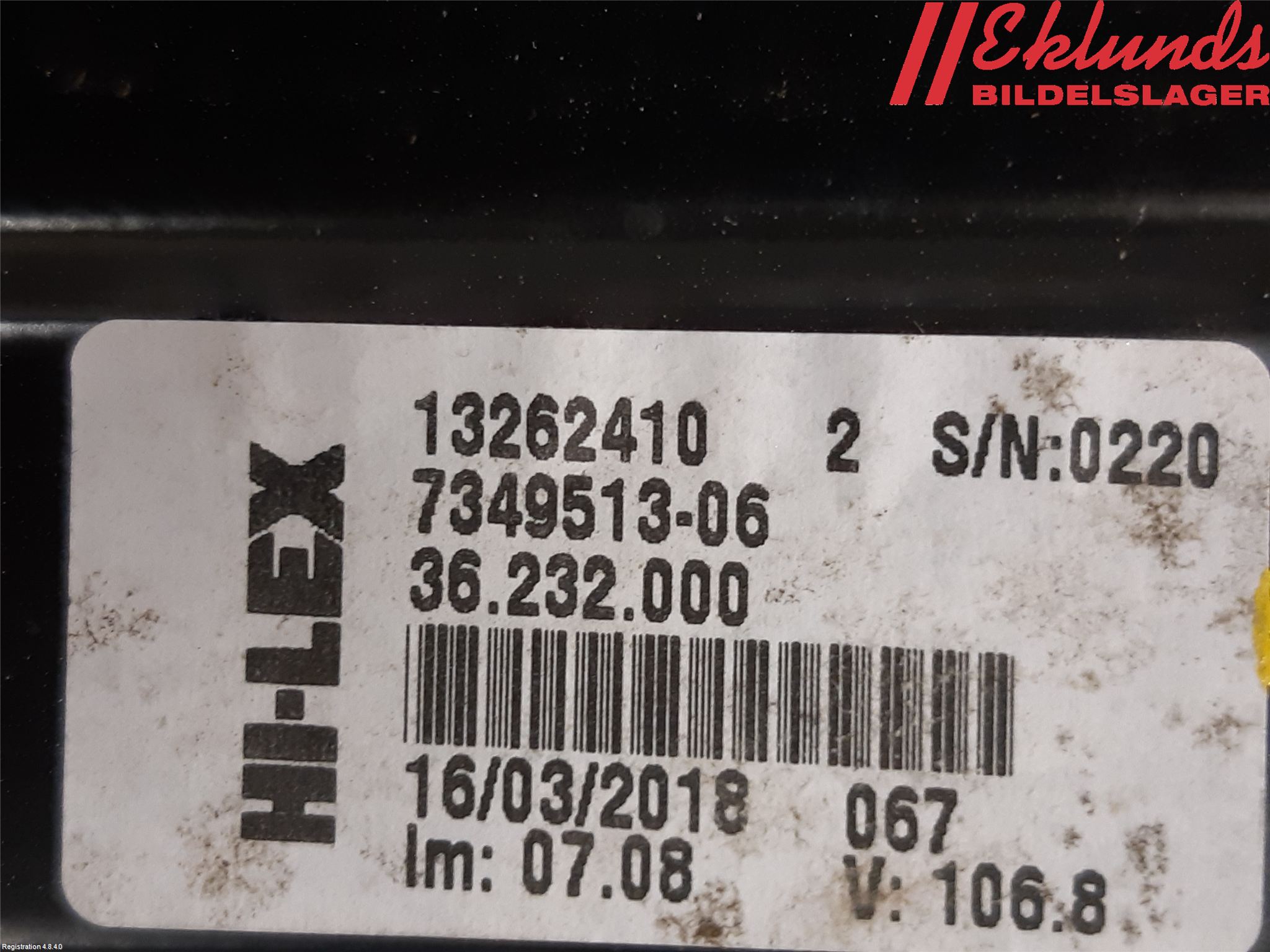 BMW X1 F48 15-22 Fönsterhiss El Kompl
