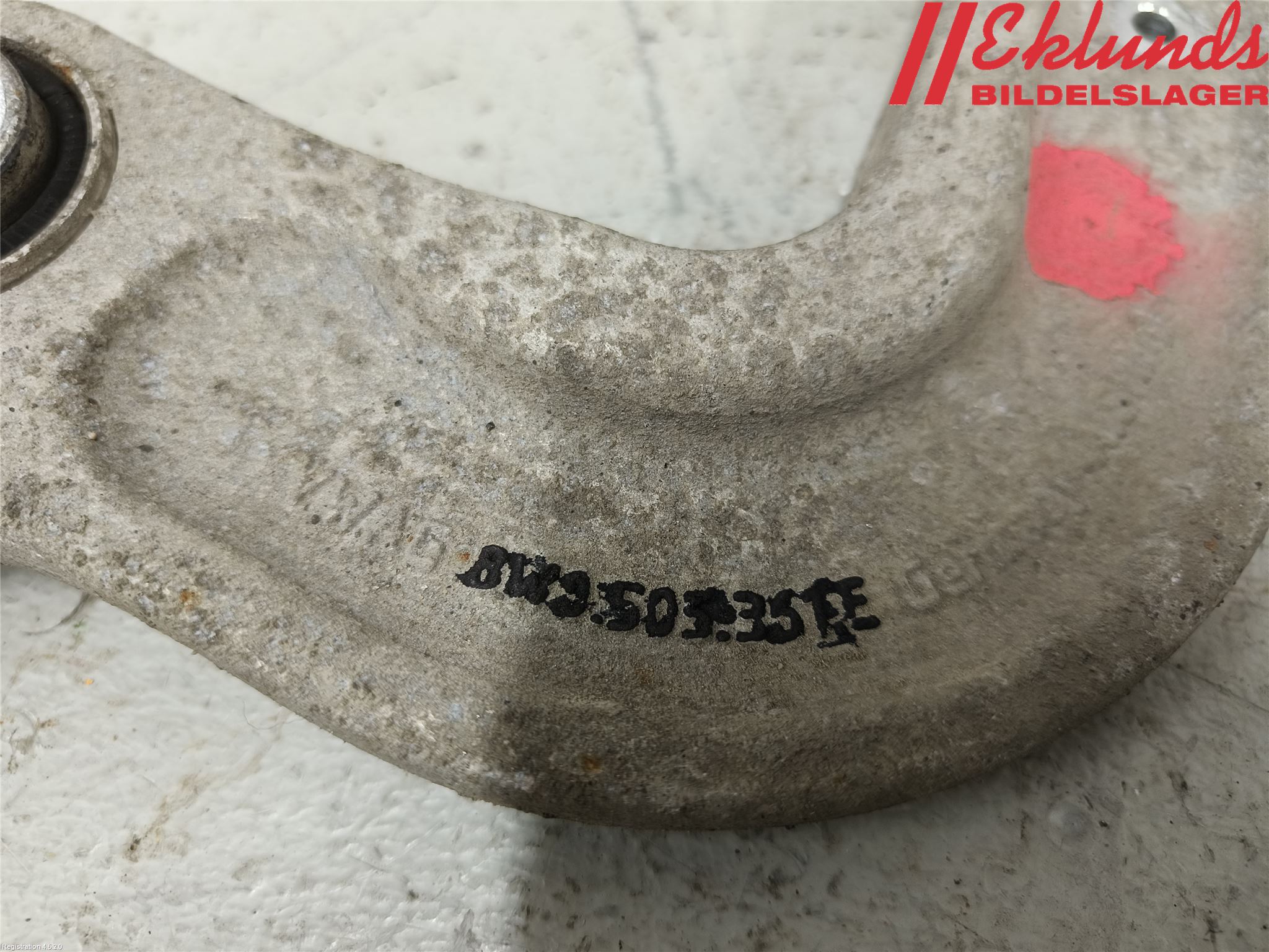 Audi A4/S4 B9 16-19 Bärarm Bak Vänster