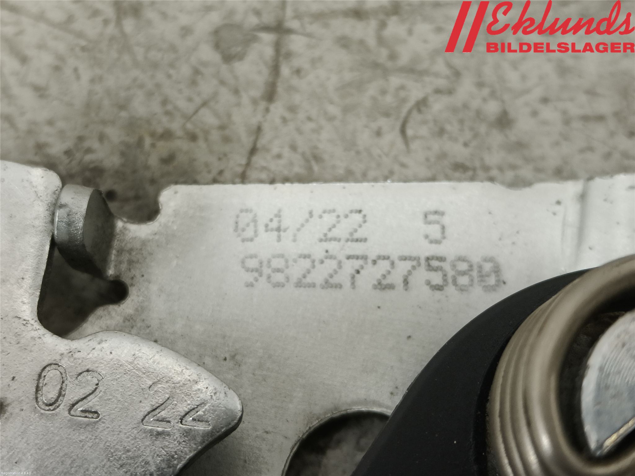 Peugeot 208/E-208 20- Huvlås