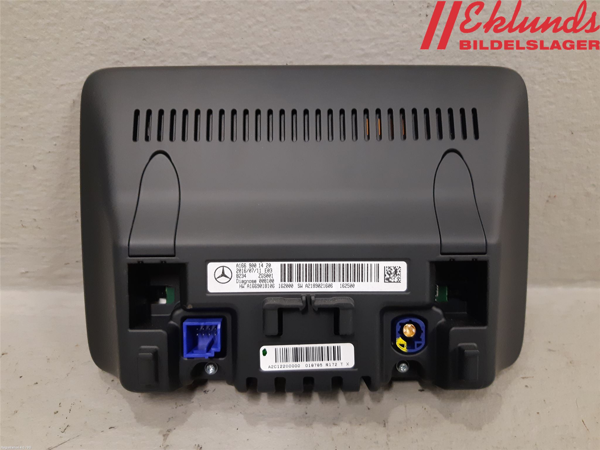 Mercedes-Benz MB CLA-KLASS (C117/X117) 13-19 Cd Radio - Multimediapanel