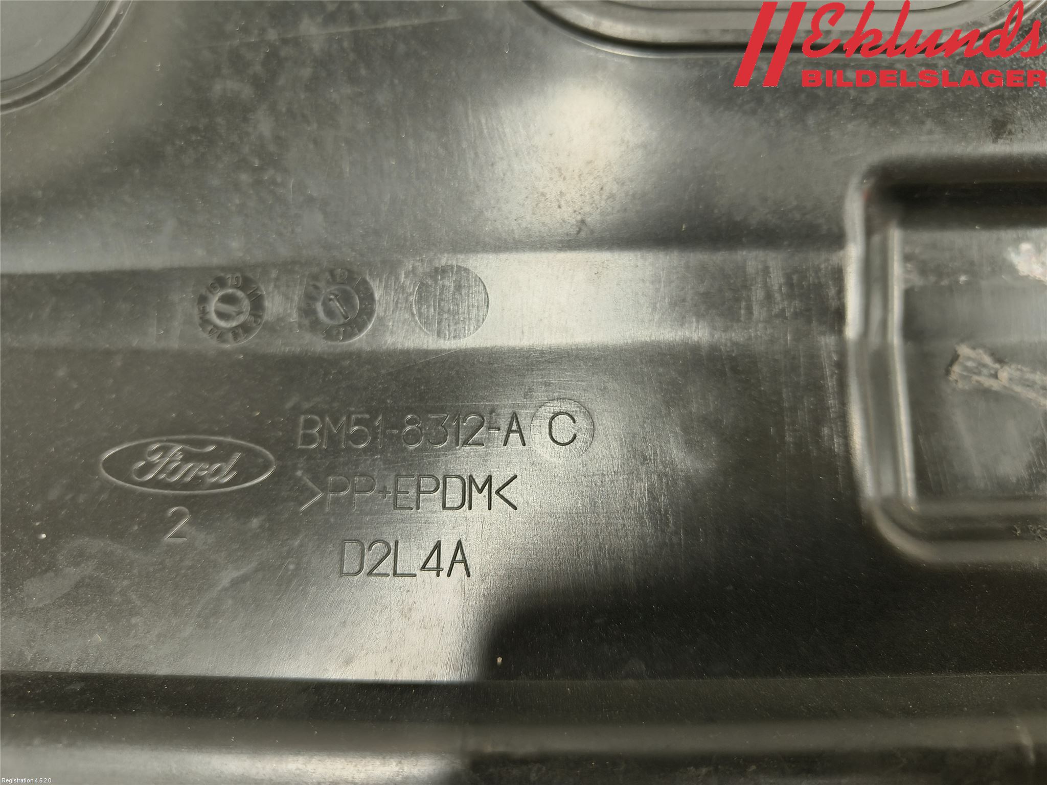 Ford FOCUS 11-14 Deflektor Plåt-Plast Kylning