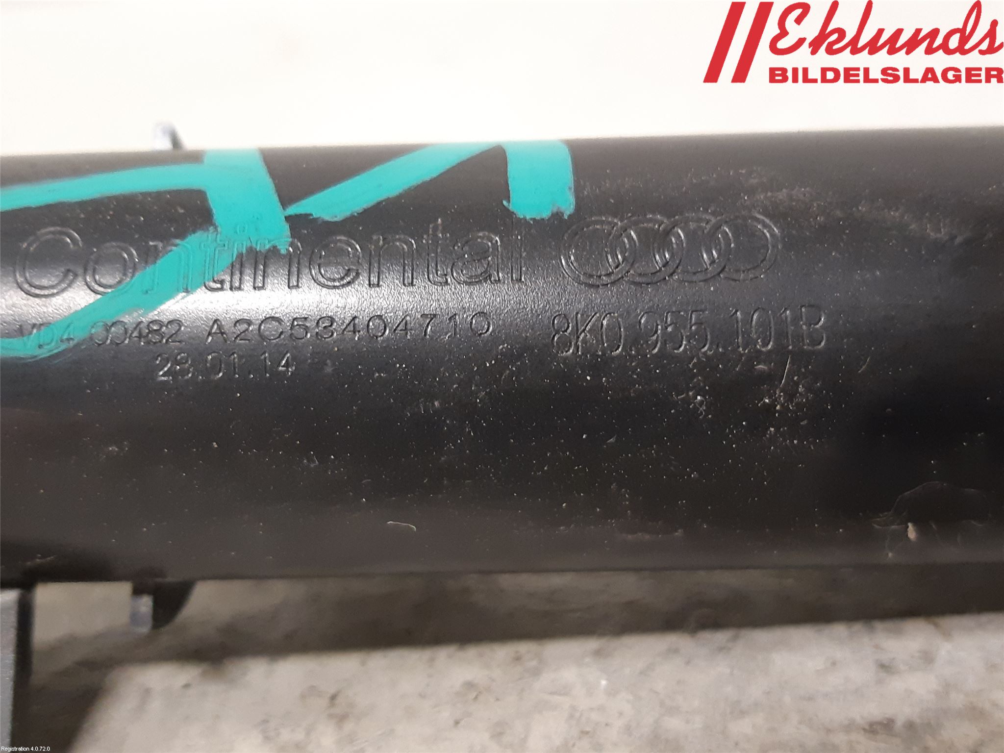 Audi A4 ALLROAD 09-16 Spolarmunstycke Strålkastare