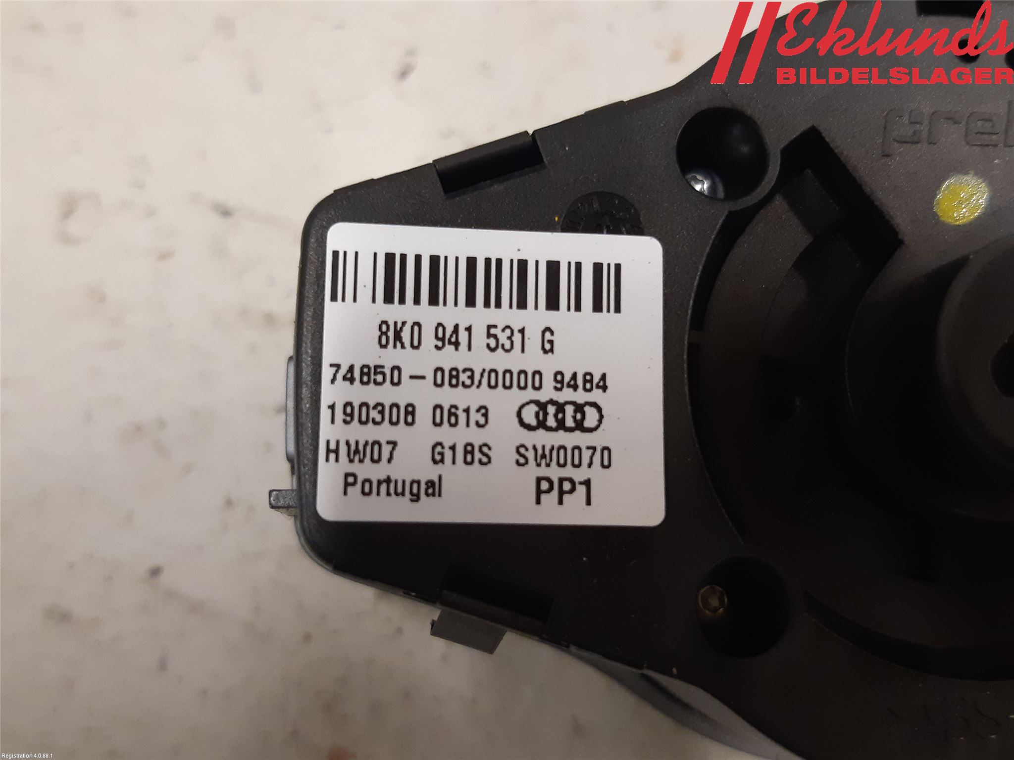 Audi A4/S4 08-11 Strömställare Ljus