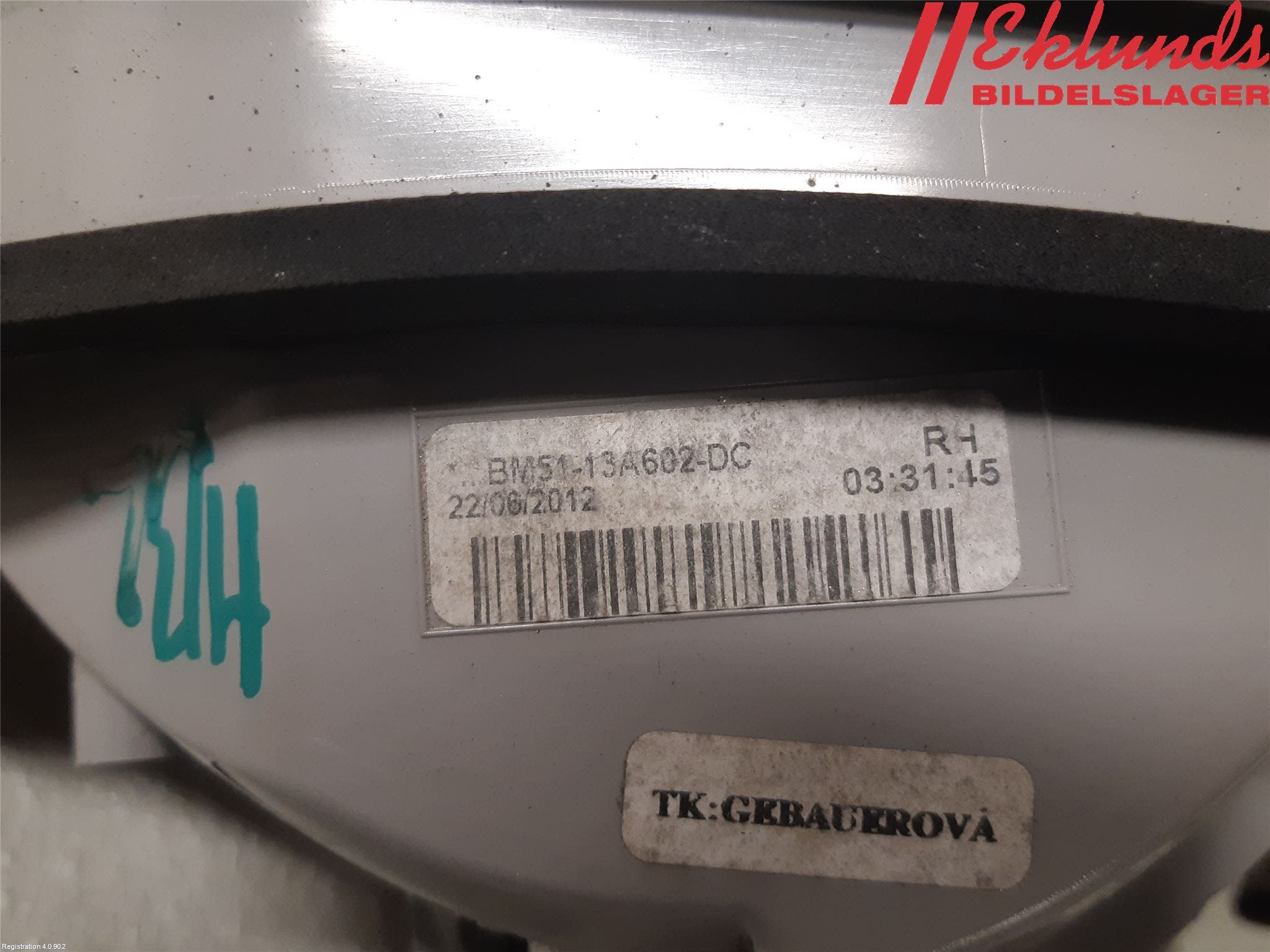 Ford FOCUS 11-14 Bakljus Lucka Hö