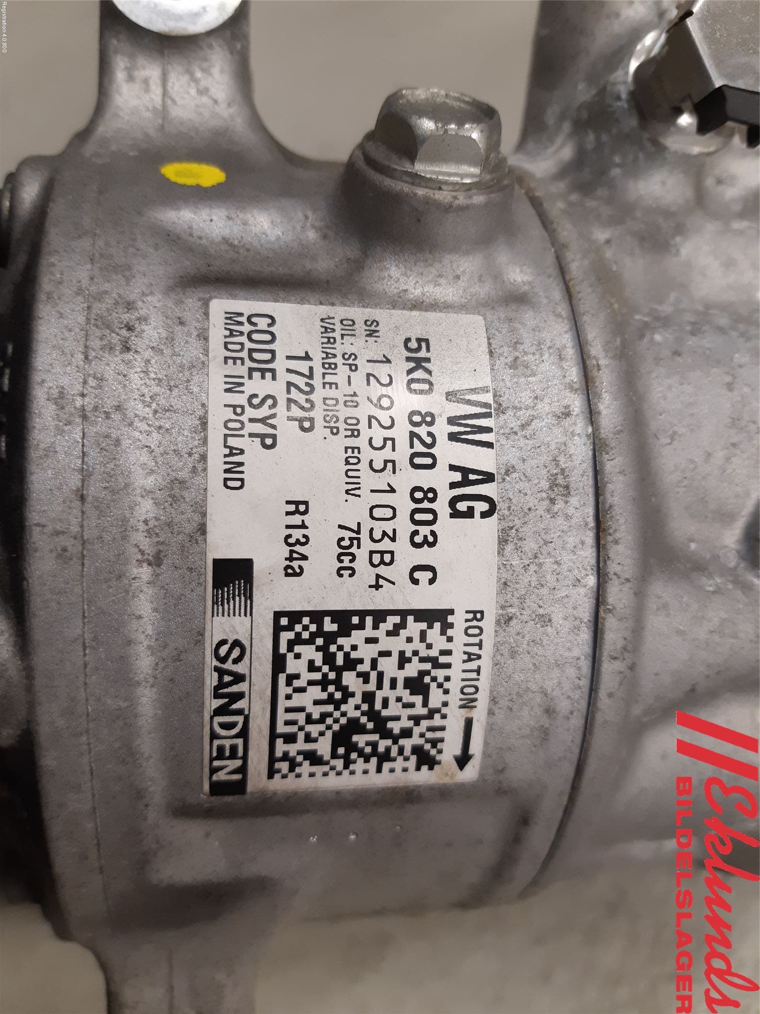 Volkswagen VW TIGUAN 07-16 Ac Kompressor