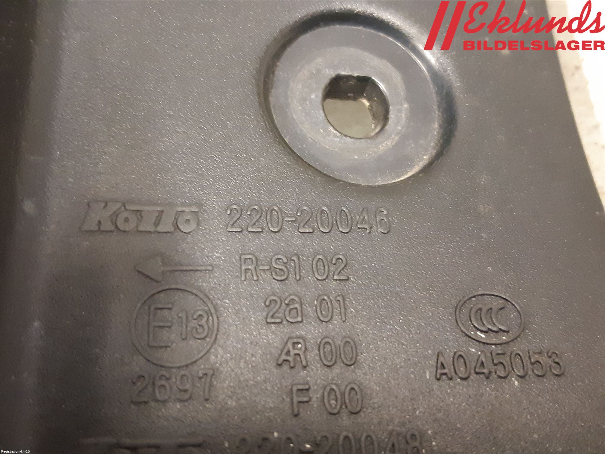 Subaru FORESTER SH  08-13 Bakljus Vänster