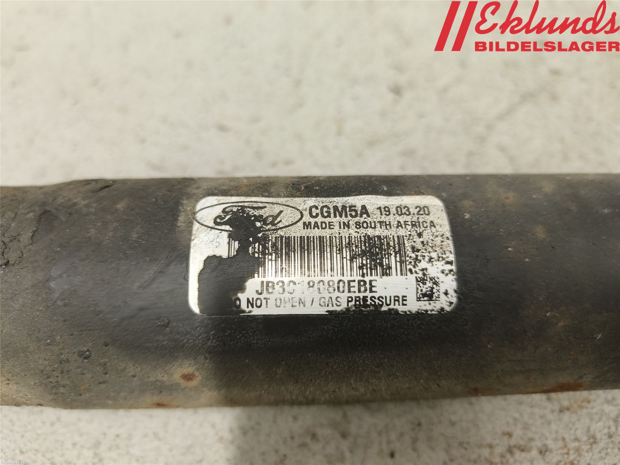 Ford RANGER EU 12-23 Stötdämpare Bak